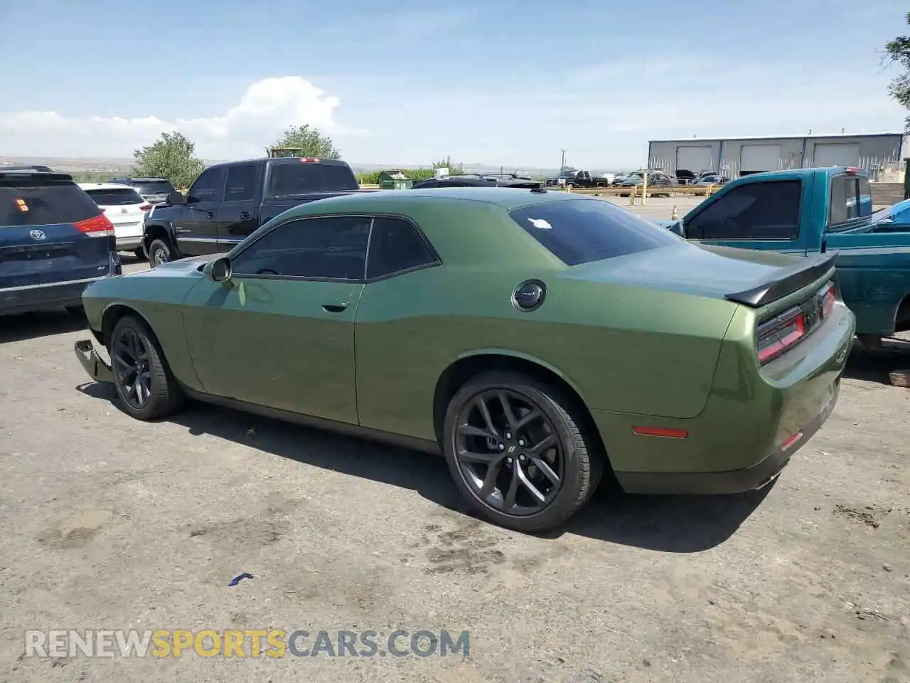 2 Photograph of a damaged car 2C3CDZAG1PH582198 DODGE CHALLENGER 2023
