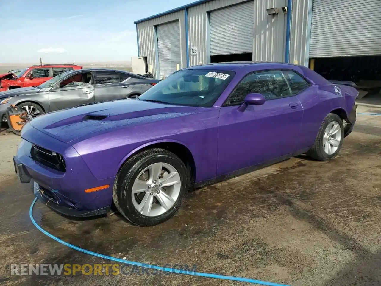 1 Photograph of a damaged car 2C3CDZAG1PH602059 DODGE CHALLENGER 2023