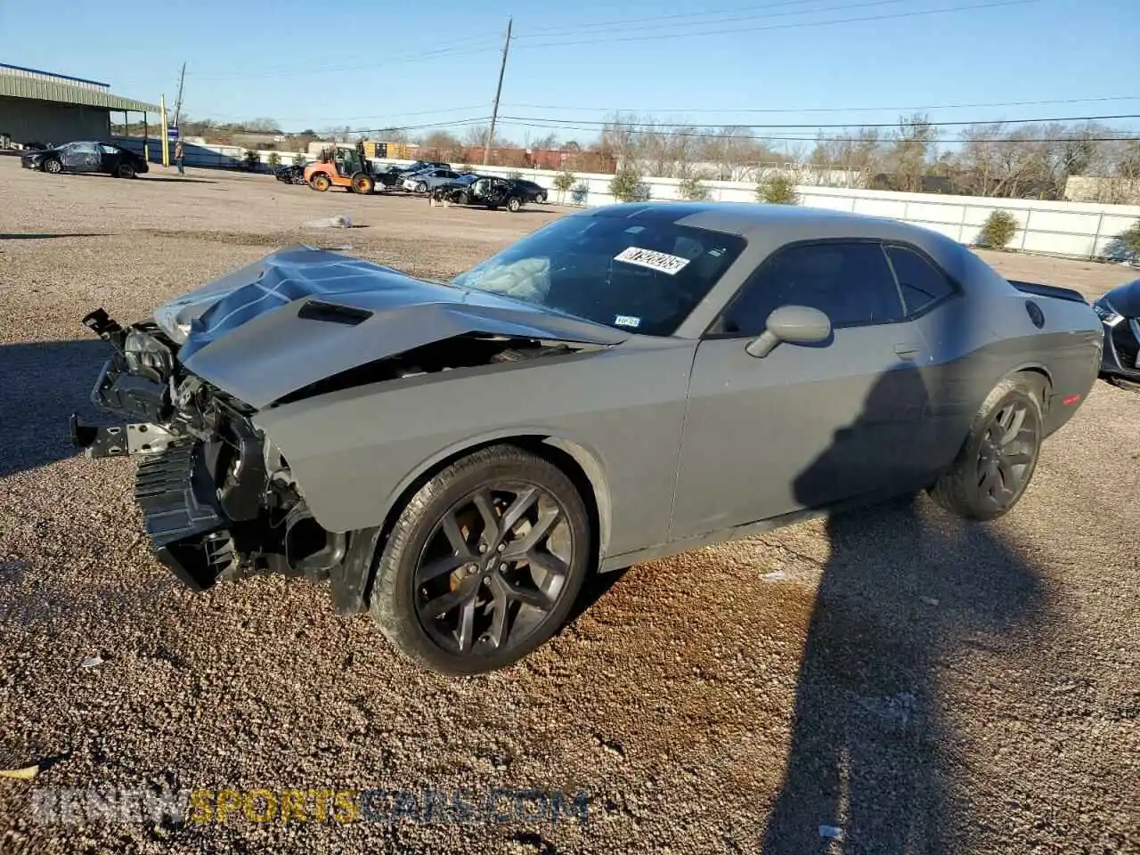 1 Photograph of a damaged car 2C3CDZAG1PH653450 DODGE CHALLENGER 2023