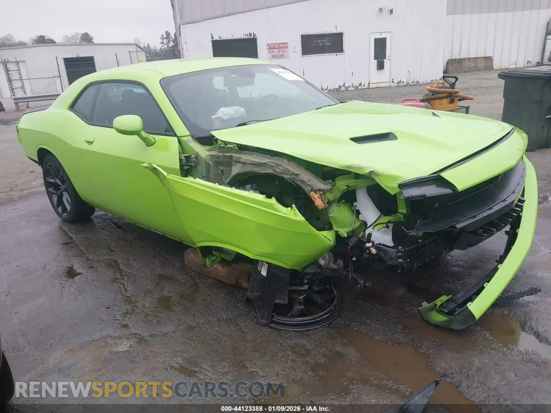 1 Photograph of a damaged car 2C3CDZAG2PH507719 DODGE CHALLENGER 2023