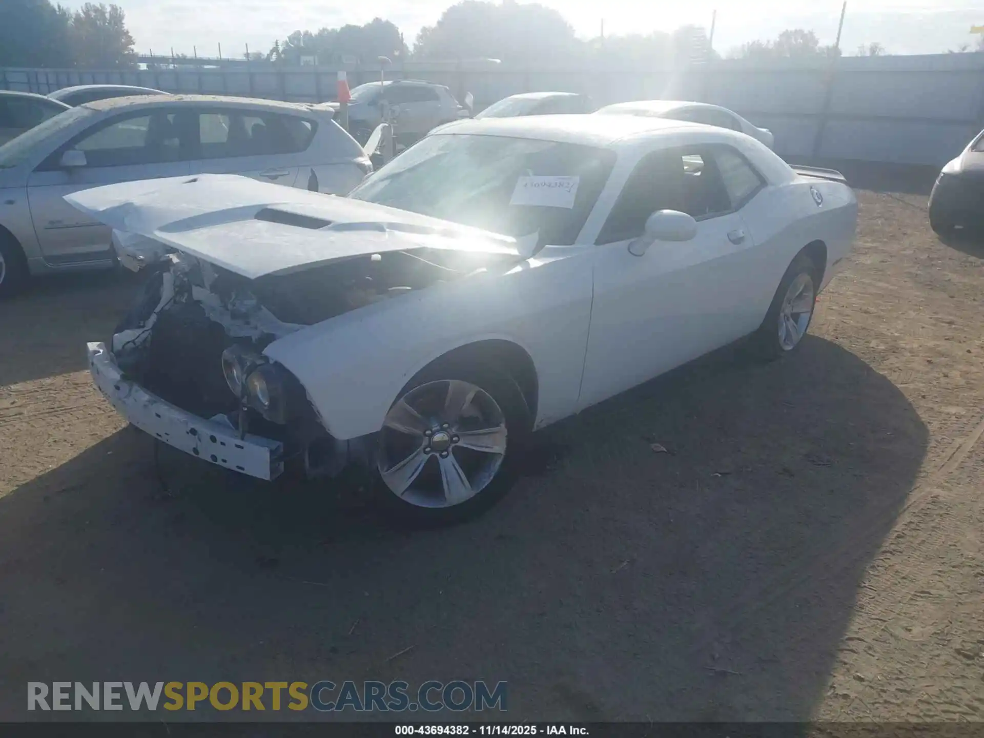 2 Photograph of a damaged car 2C3CDZAG2PH521278 DODGE CHALLENGER 2023