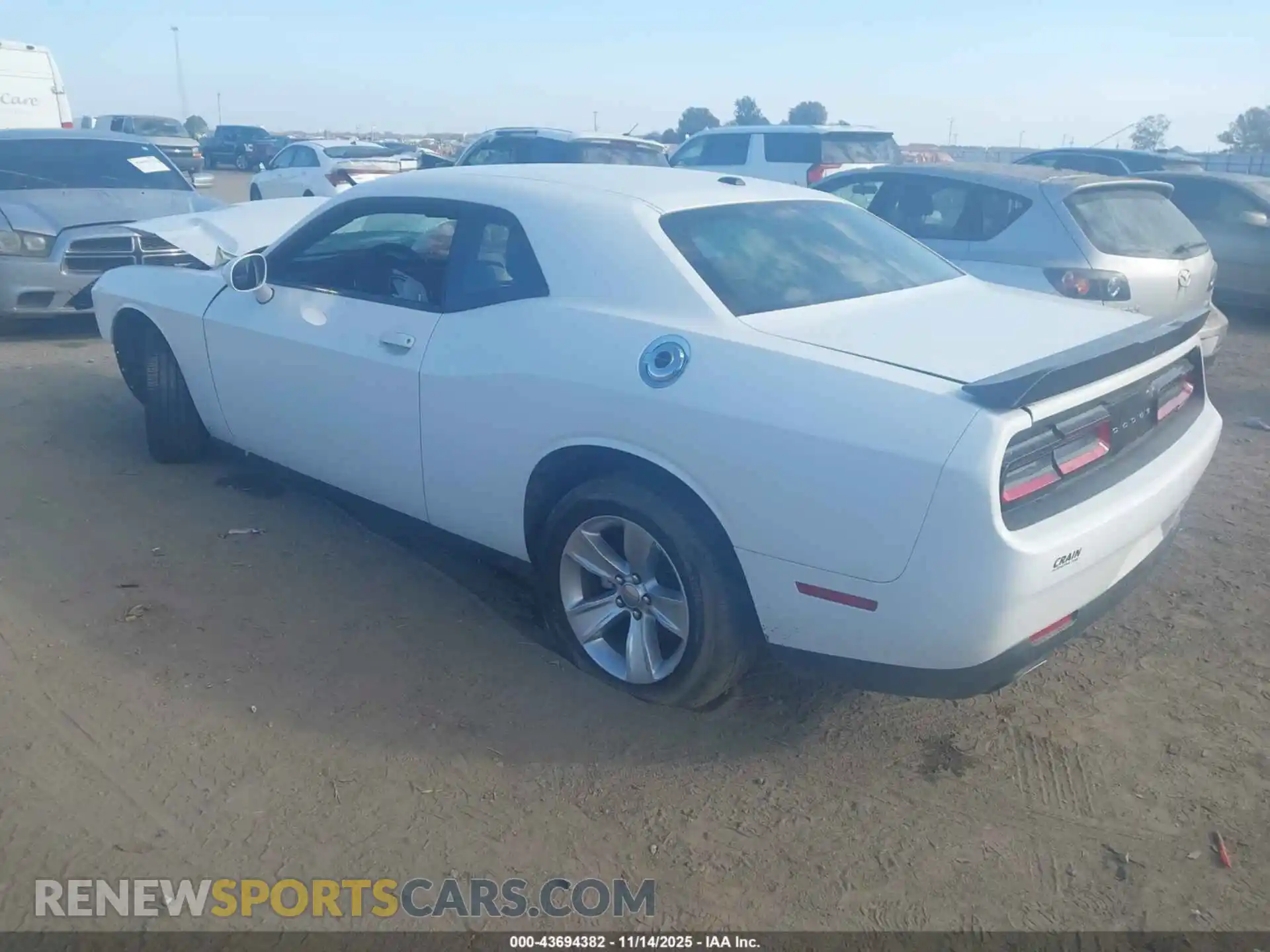 3 Photograph of a damaged car 2C3CDZAG2PH521278 DODGE CHALLENGER 2023