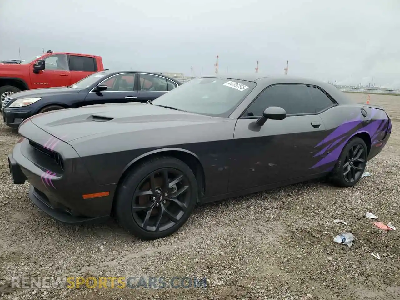 1 Photograph of a damaged car 2C3CDZAG2PH550165 DODGE CHALLENGER 2023