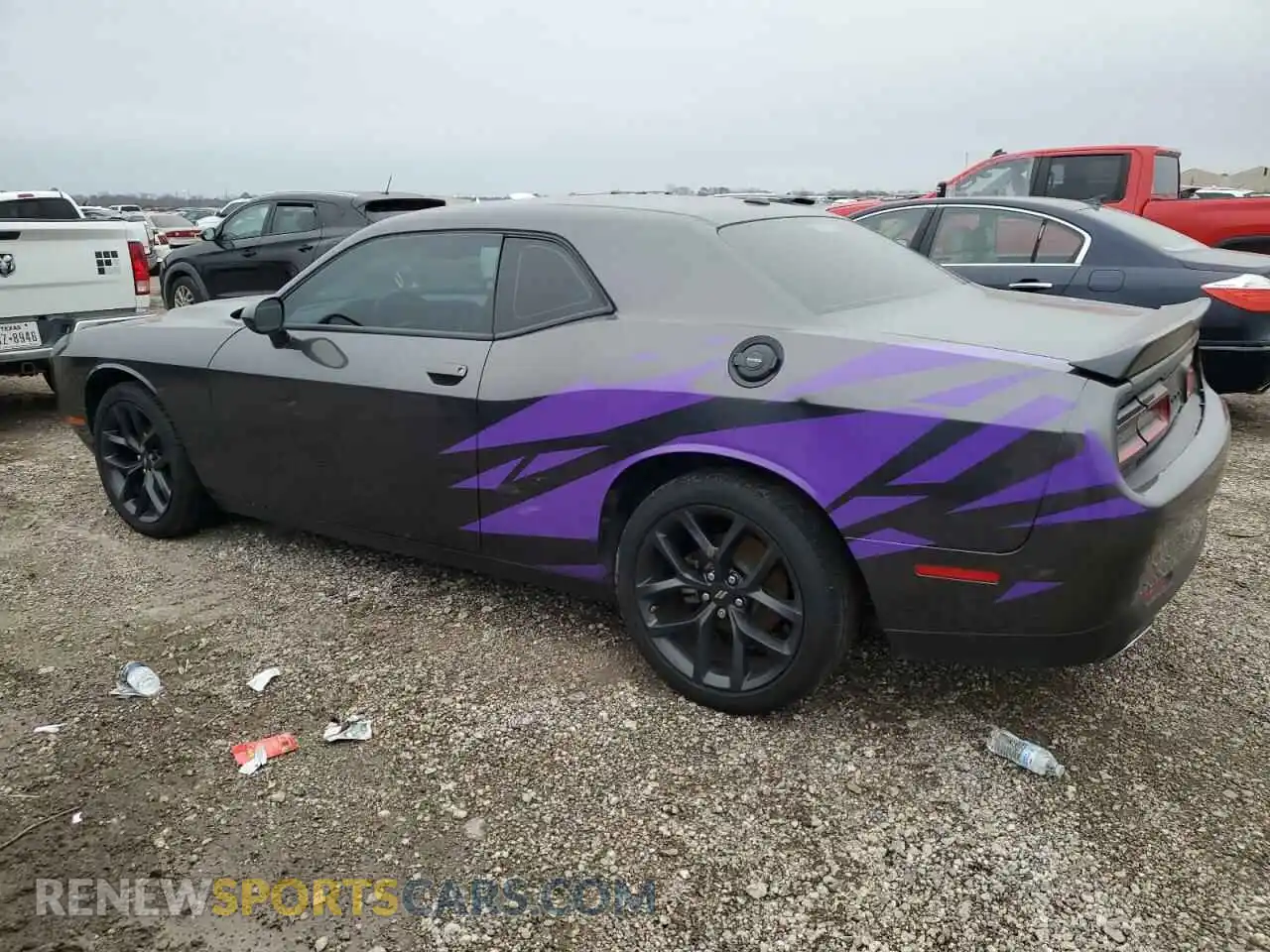 2 Photograph of a damaged car 2C3CDZAG2PH550165 DODGE CHALLENGER 2023