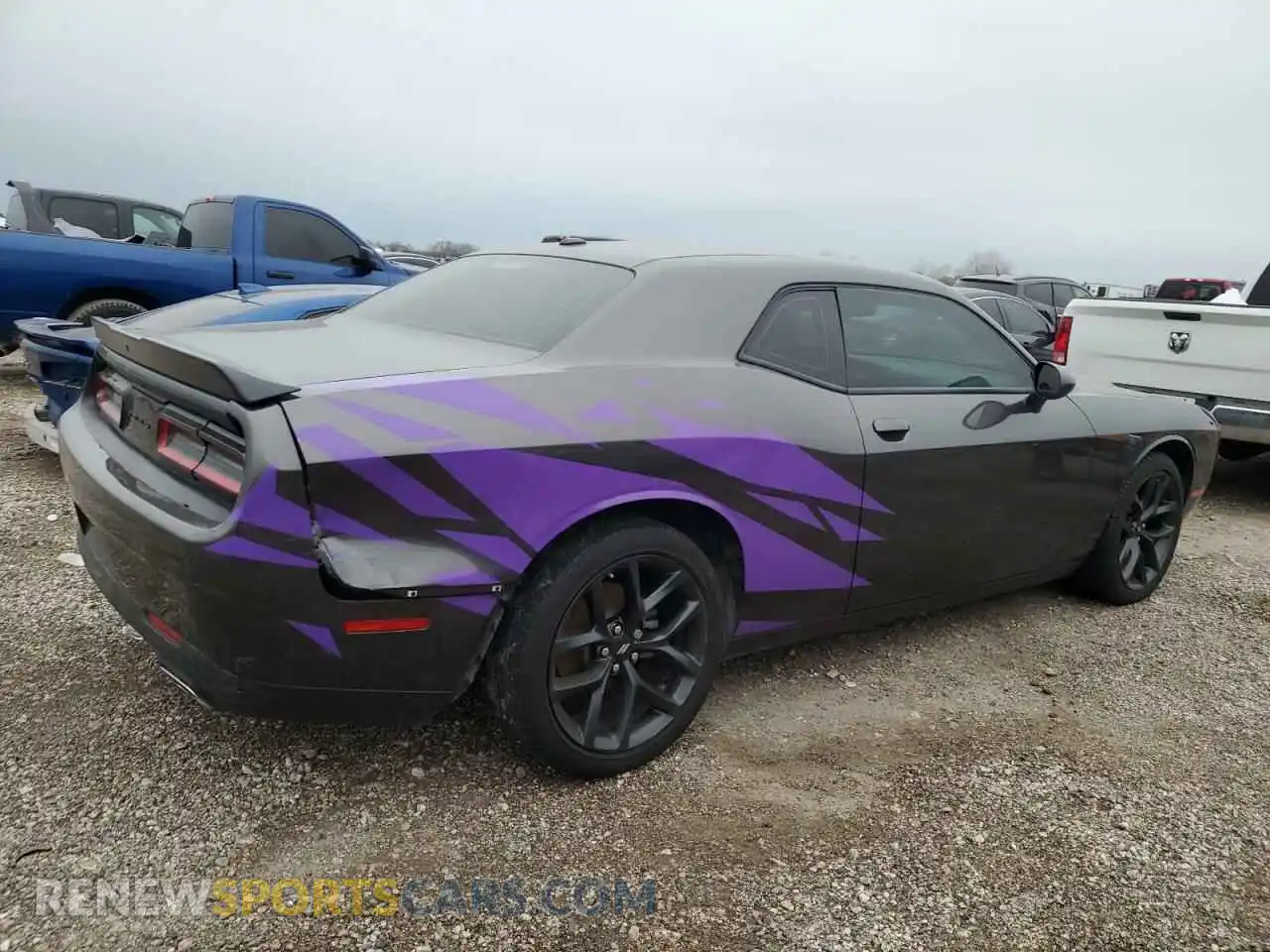 3 Photograph of a damaged car 2C3CDZAG2PH550165 DODGE CHALLENGER 2023