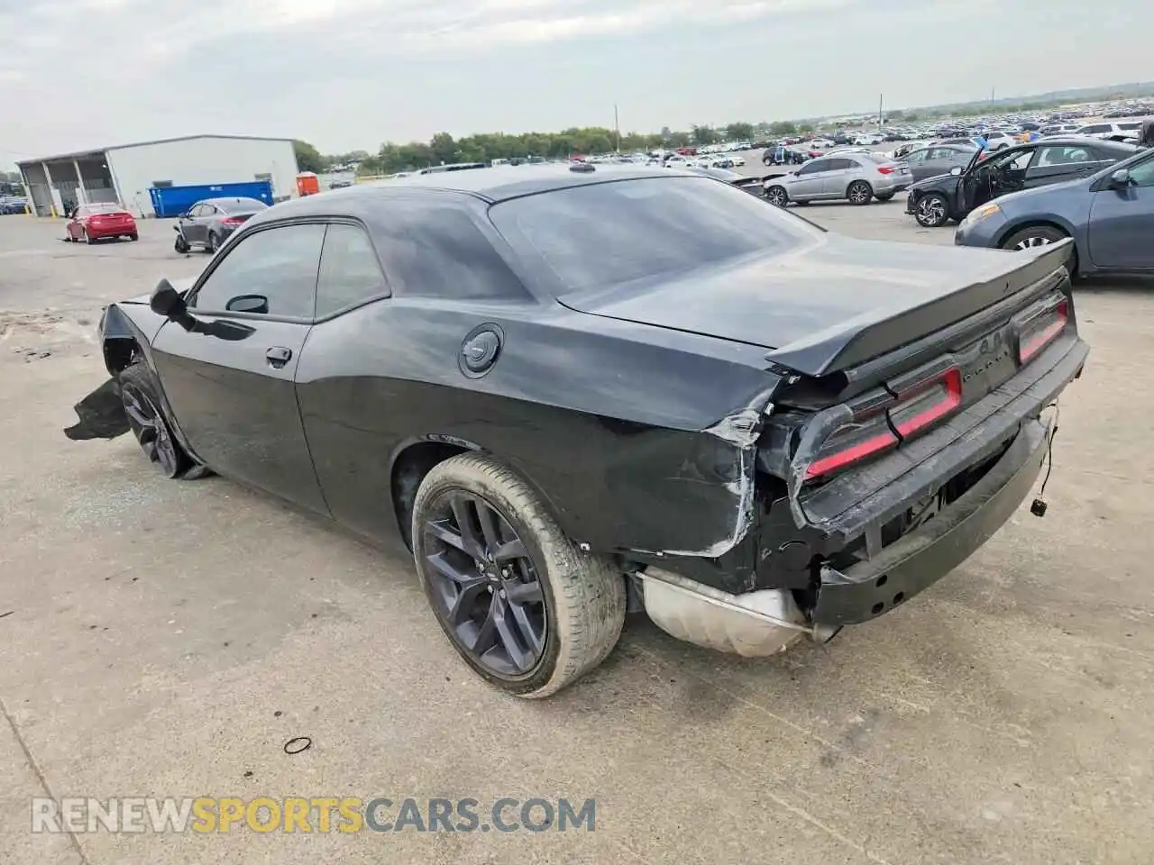 2 Photograph of a damaged car 2C3CDZAG2PH581903 DODGE CHALLENGER 2023