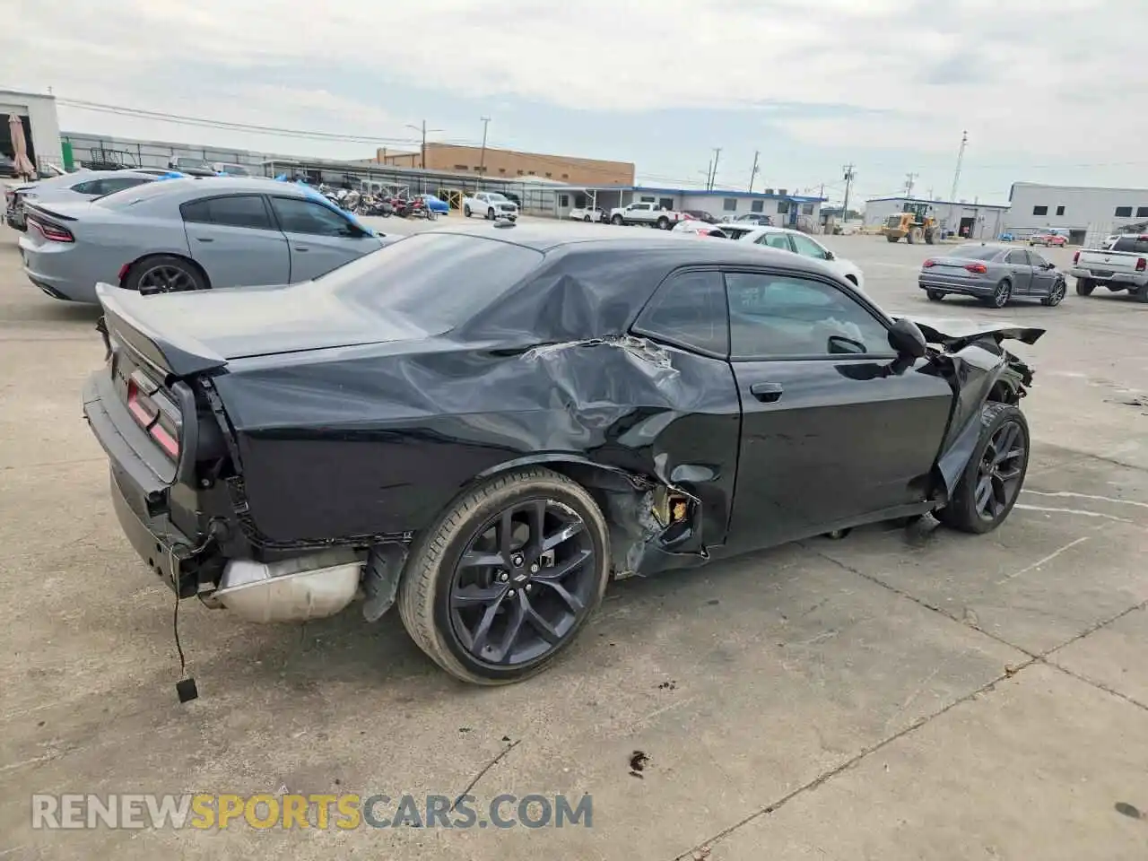 3 Photograph of a damaged car 2C3CDZAG2PH581903 DODGE CHALLENGER 2023