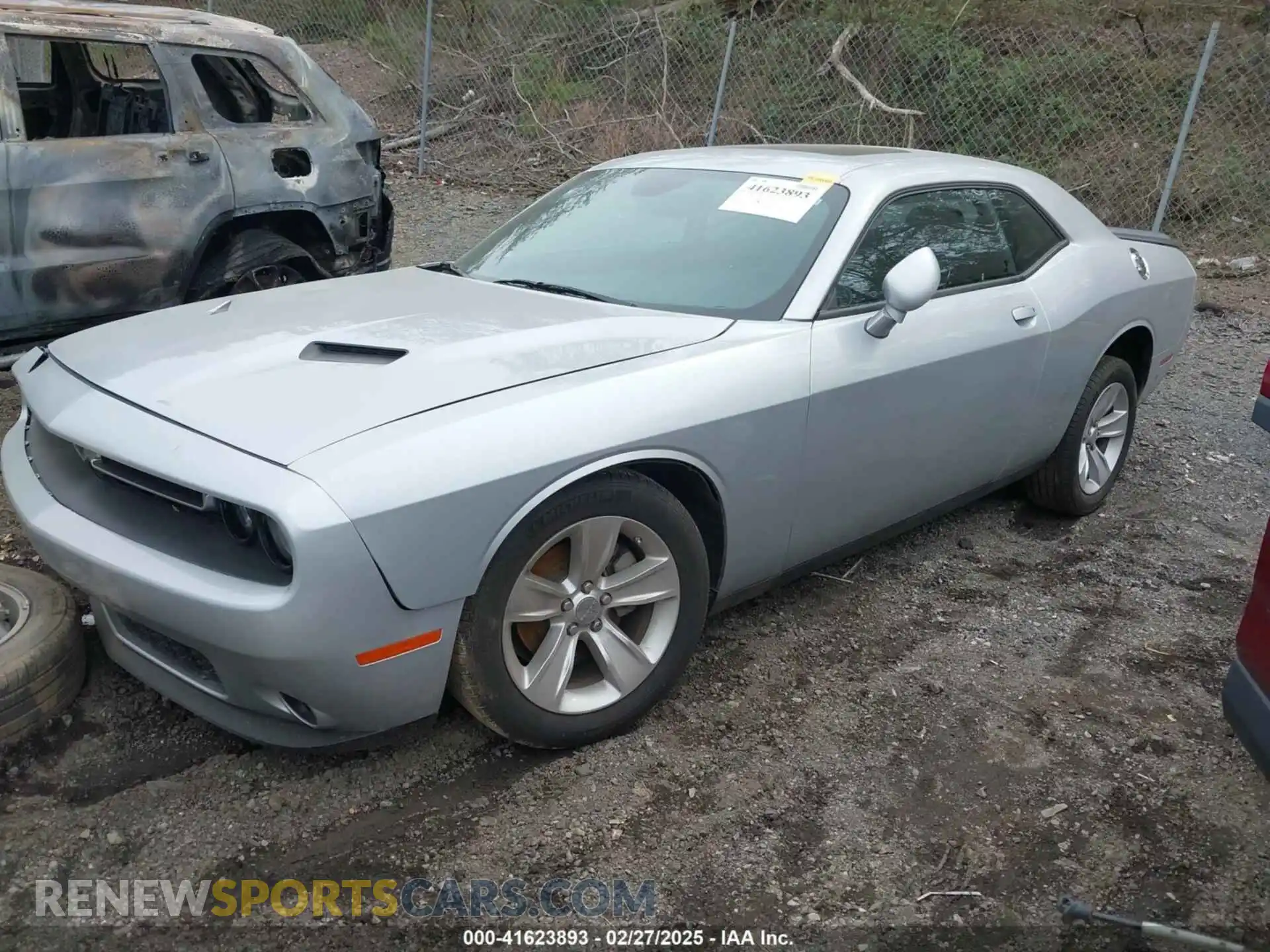 2 Photograph of a damaged car 2C3CDZAG2PH602524 DODGE CHALLENGER 2023