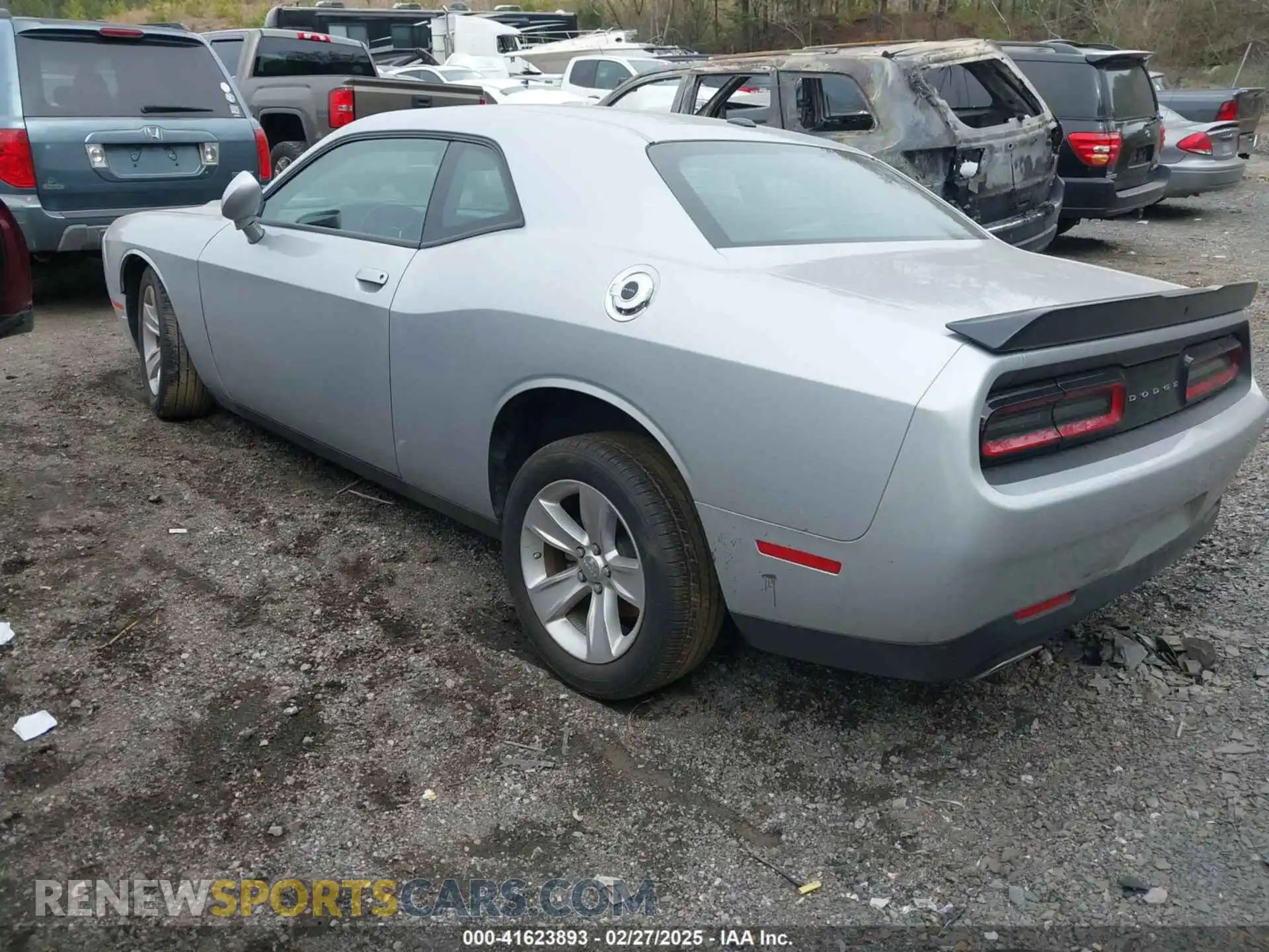 3 Photograph of a damaged car 2C3CDZAG2PH602524 DODGE CHALLENGER 2023