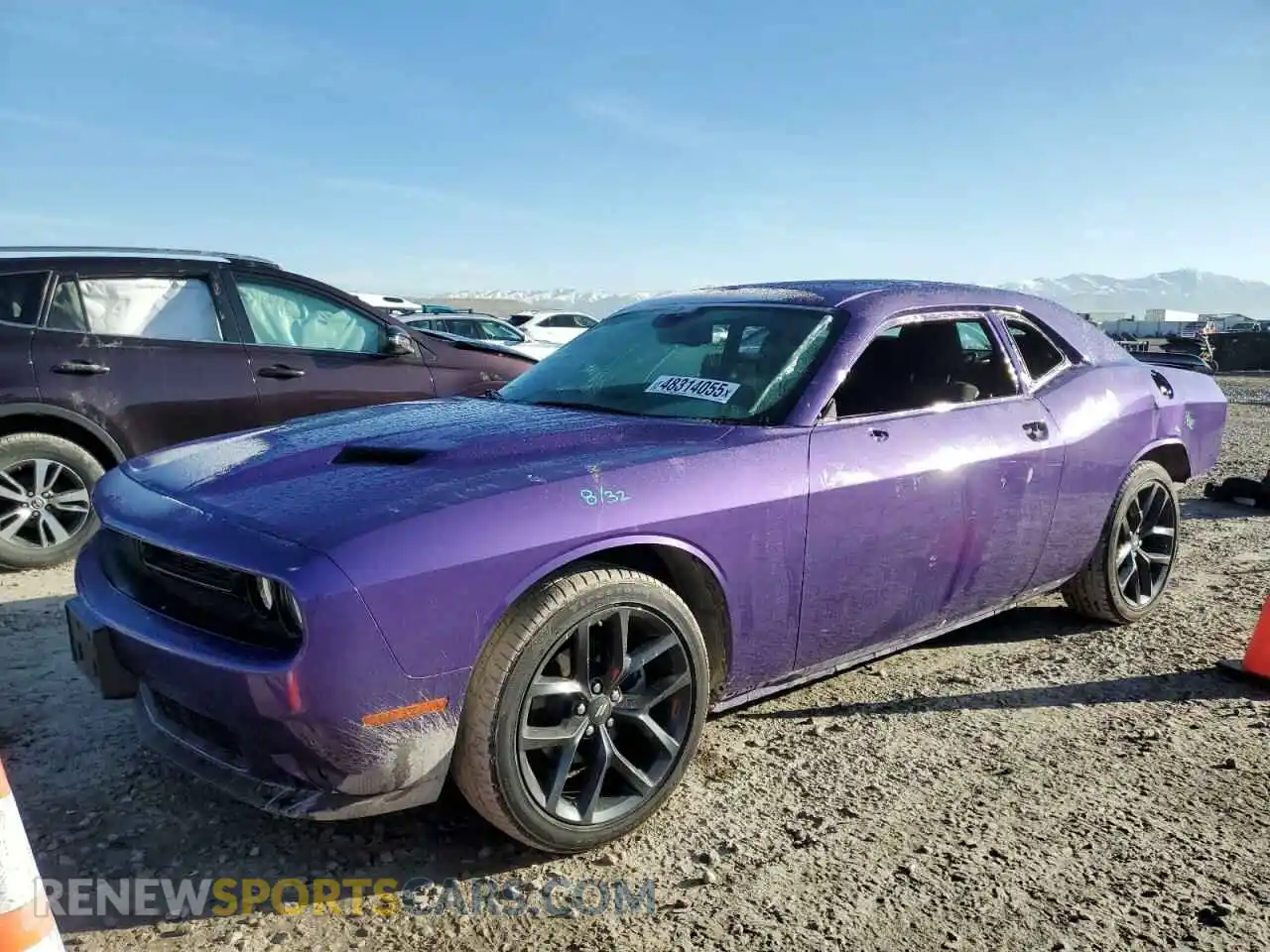 1 Photograph of a damaged car 2C3CDZAG2PH689387 DODGE CHALLENGER 2023