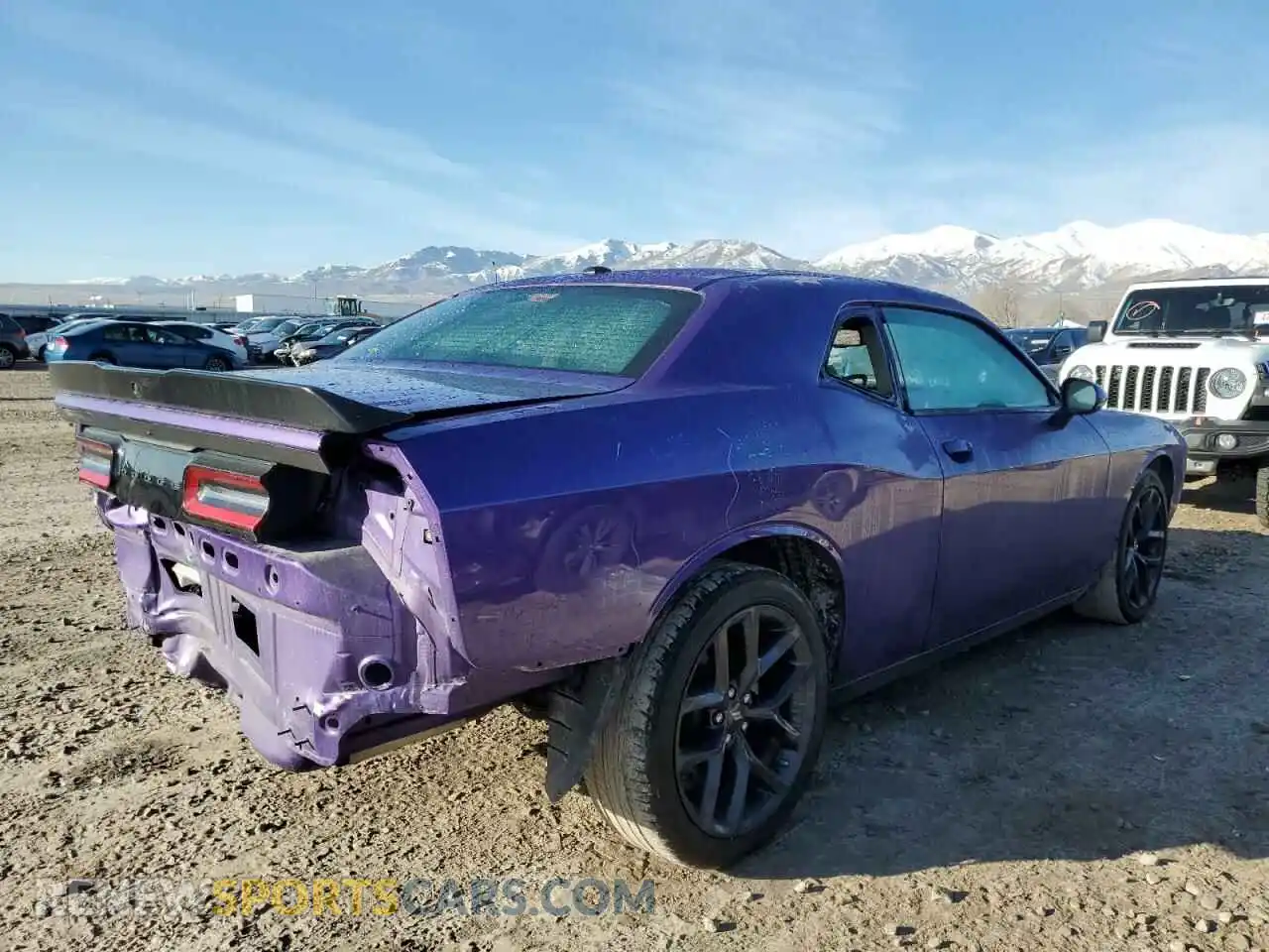 3 Photograph of a damaged car 2C3CDZAG2PH689387 DODGE CHALLENGER 2023