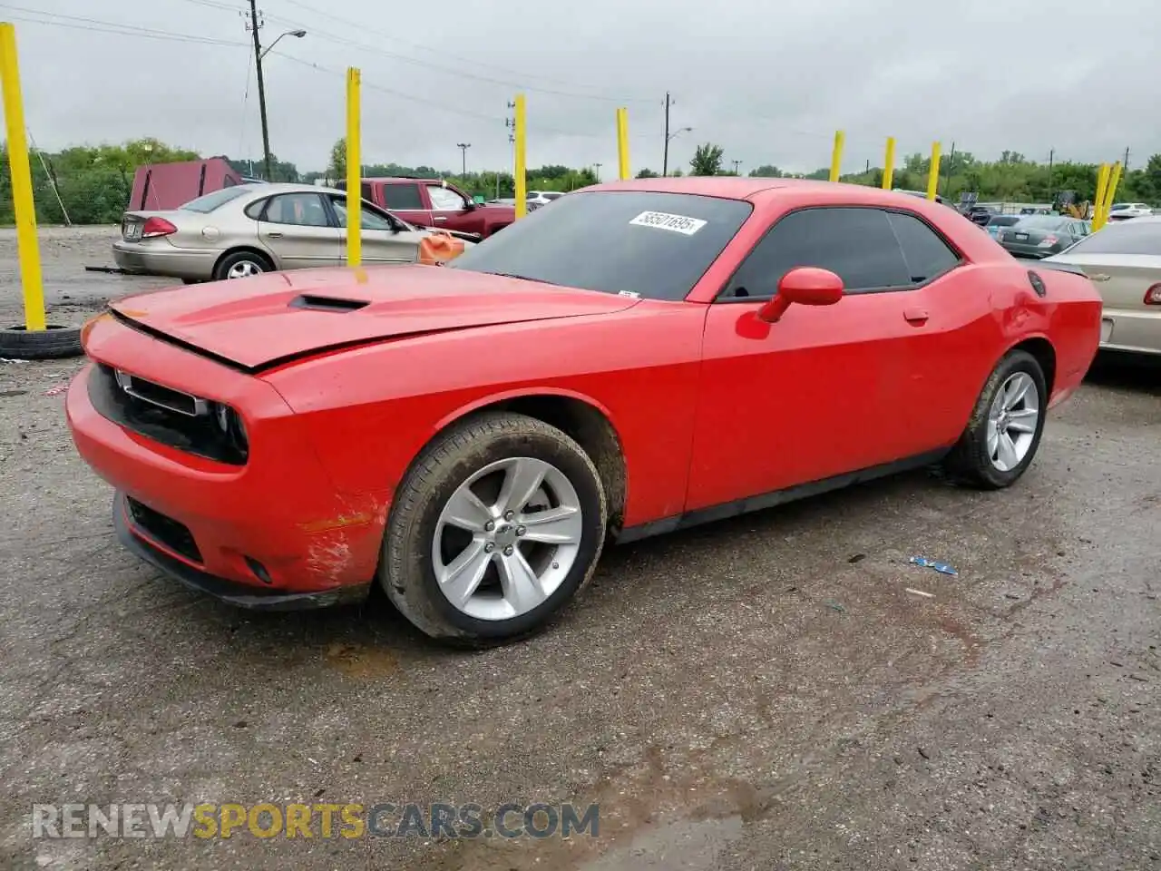 1 Photograph of a damaged car 2C3CDZAG3PH518311 DODGE CHALLENGER 2023