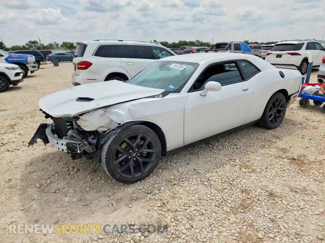 1 Photograph of a damaged car 2C3CDZAG3PH587015 DODGE CHALLENGER 2023