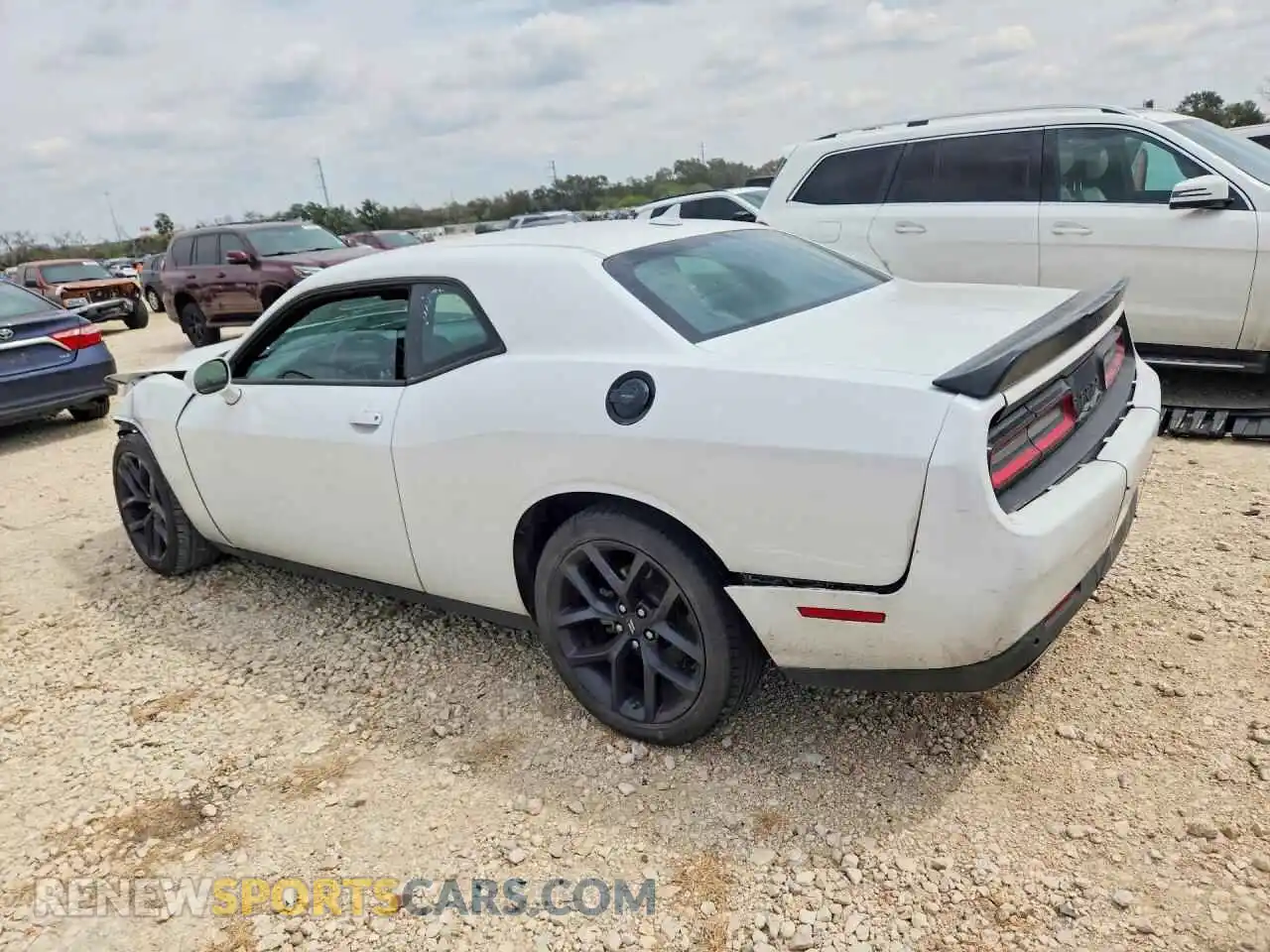 2 Photograph of a damaged car 2C3CDZAG3PH587015 DODGE CHALLENGER 2023