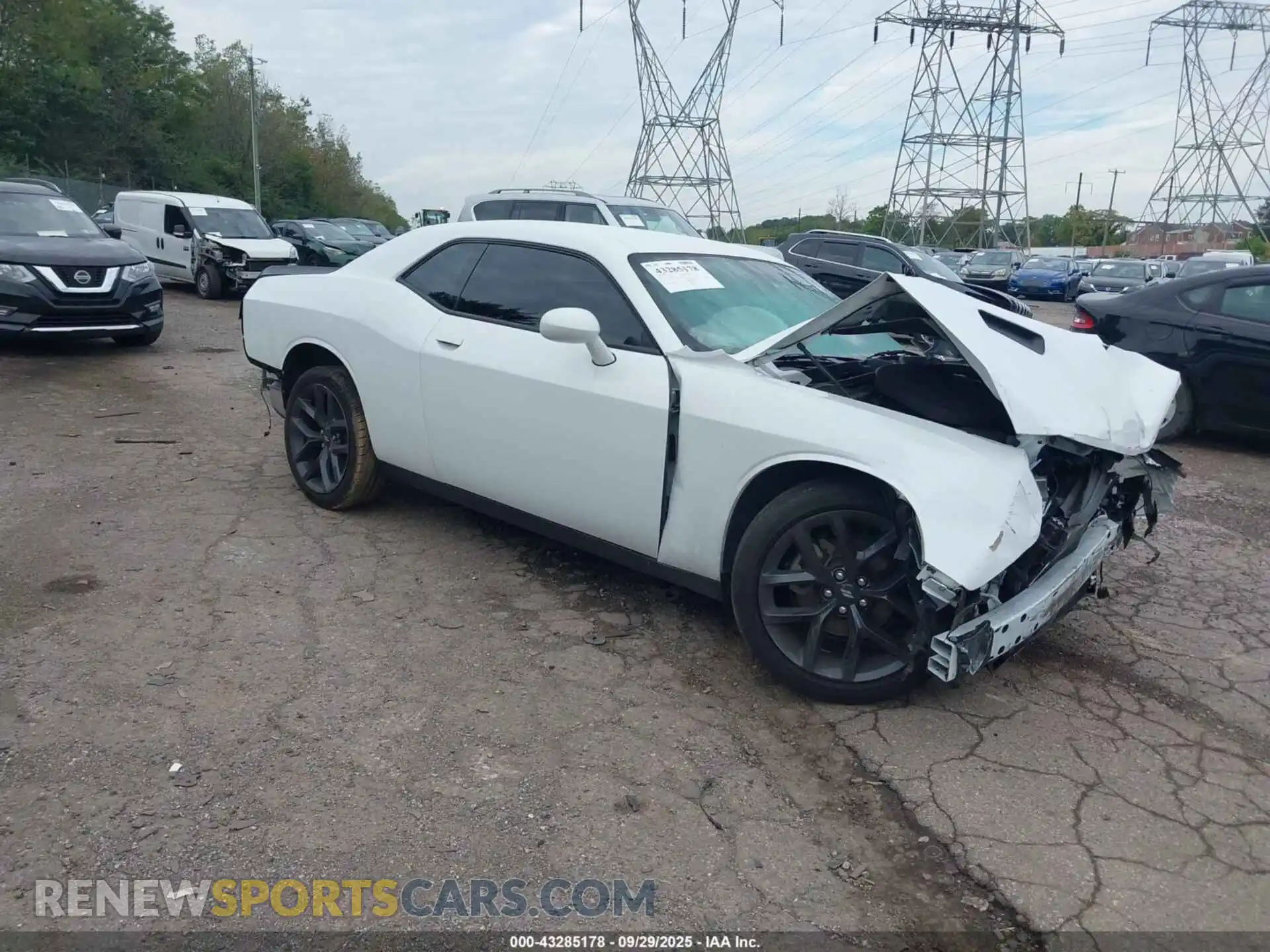 1 Photograph of a damaged car 2C3CDZAG3PH596975 DODGE CHALLENGER 2023