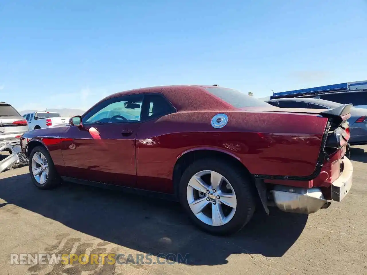 2 Photograph of a damaged car 2C3CDZAG3PH658312 DODGE CHALLENGER 2023