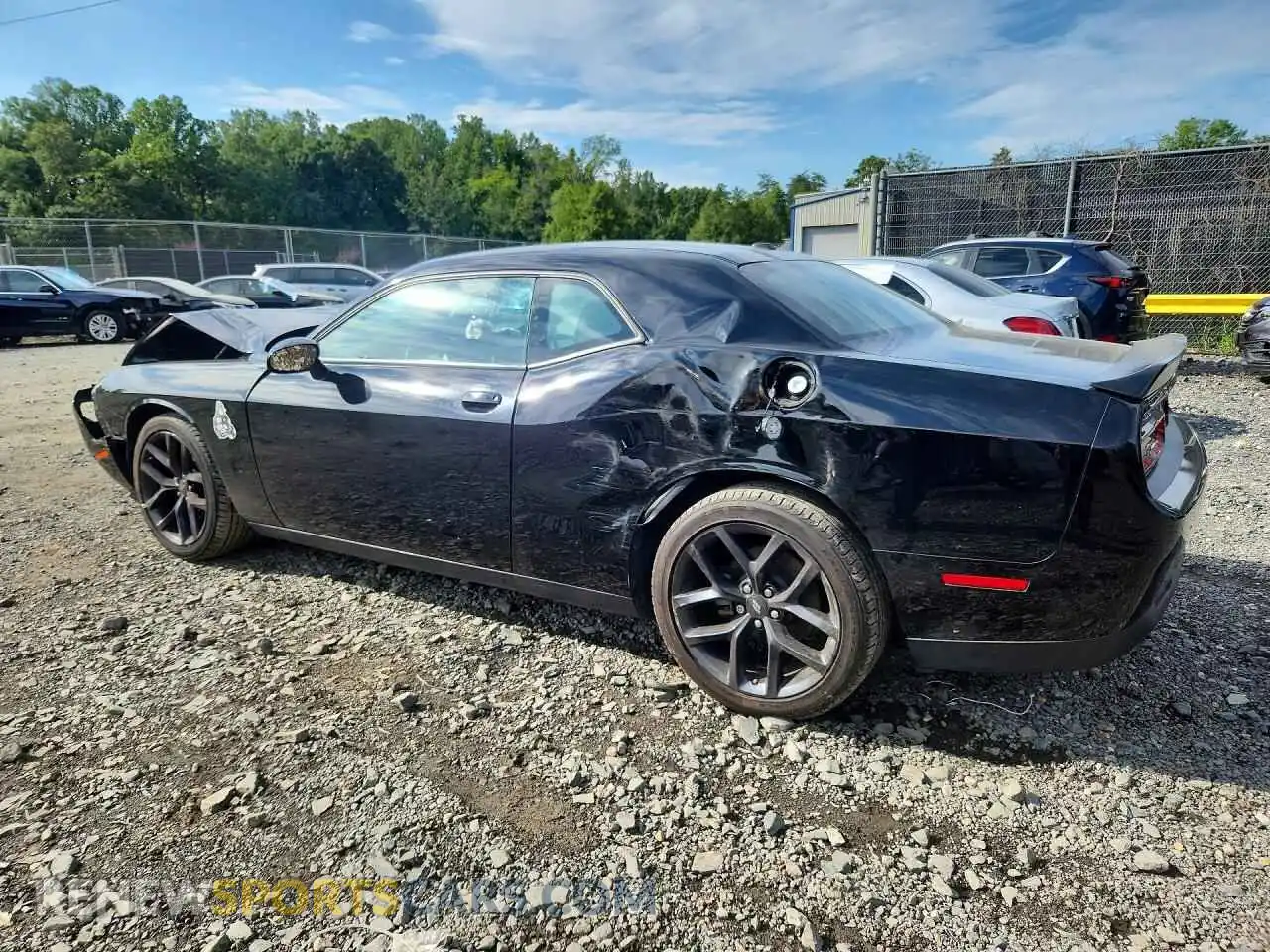 2 fotografías del automóvil dañado 2C3CDZAG3PH686160 DODGE CHALLENGER 2023