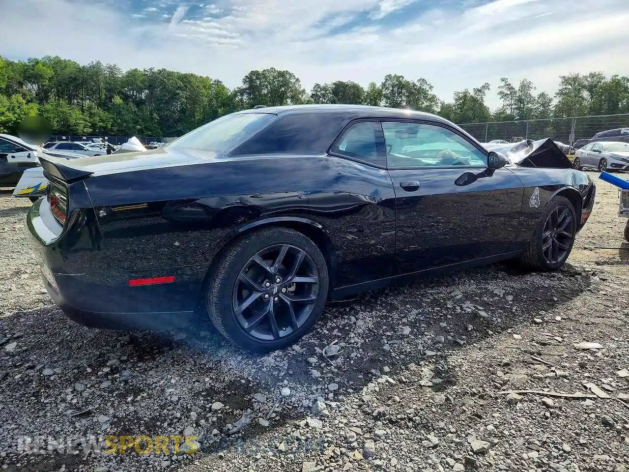 3 fotografías del automóvil dañado 2C3CDZAG3PH686160 DODGE CHALLENGER 2023