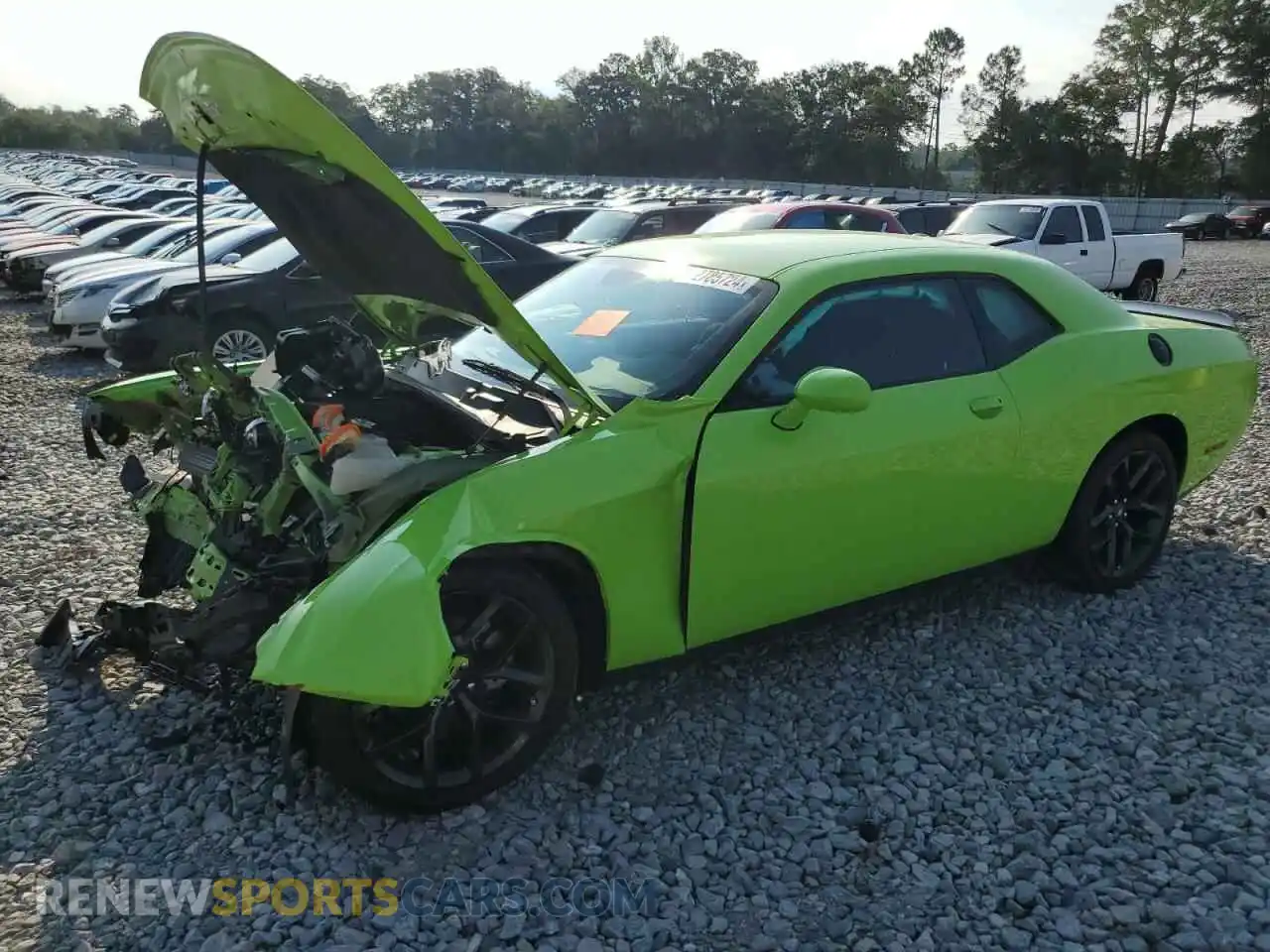 1 Photograph of a damaged car 2C3CDZAG3PH694212 DODGE CHALLENGER 2023
