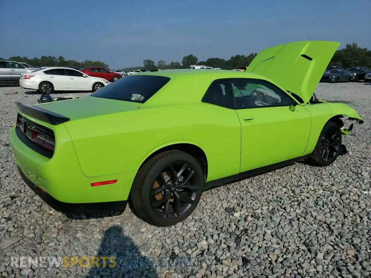 3 Photograph of a damaged car 2C3CDZAG3PH694212 DODGE CHALLENGER 2023