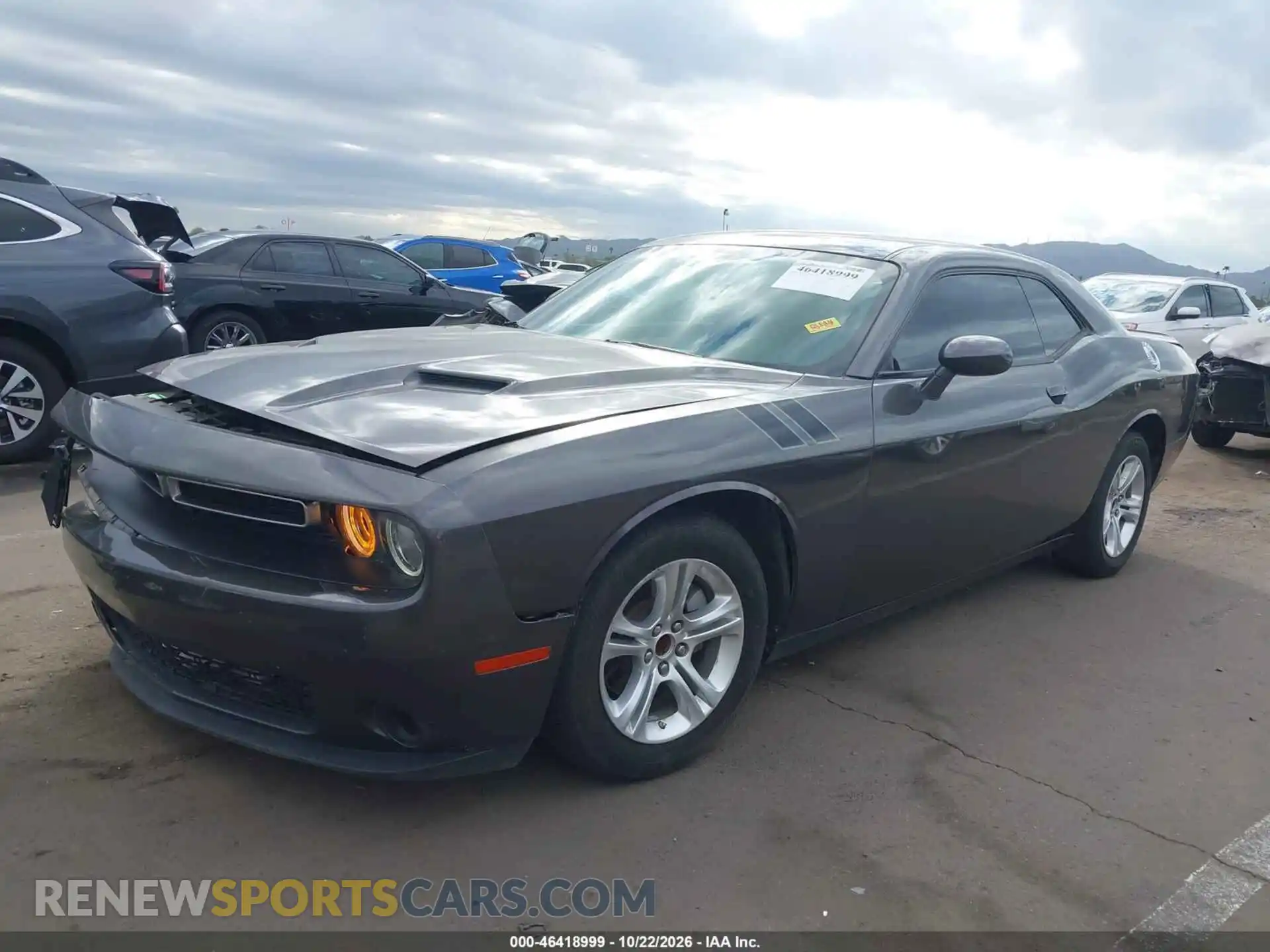 2 fotografías del automóvil dañado 2C3CDZAG4PH525736 DODGE CHALLENGER 2023