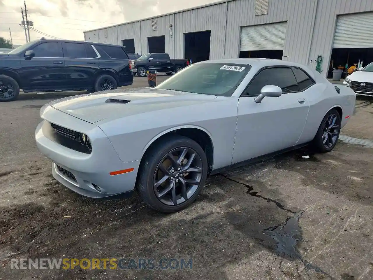 1 Photograph of a damaged car 2C3CDZAG4PH602217 DODGE CHALLENGER 2023
