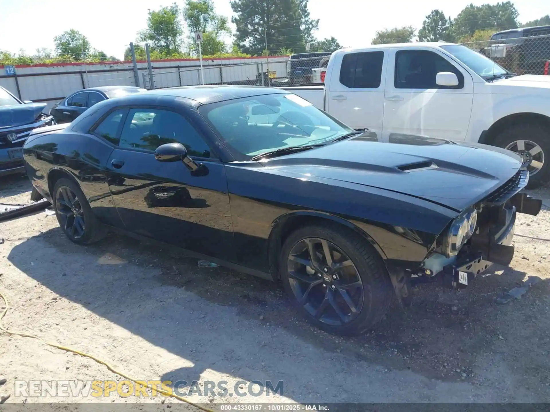 1 Photograph of a damaged car 2C3CDZAG5PH554095 DODGE CHALLENGER 2023