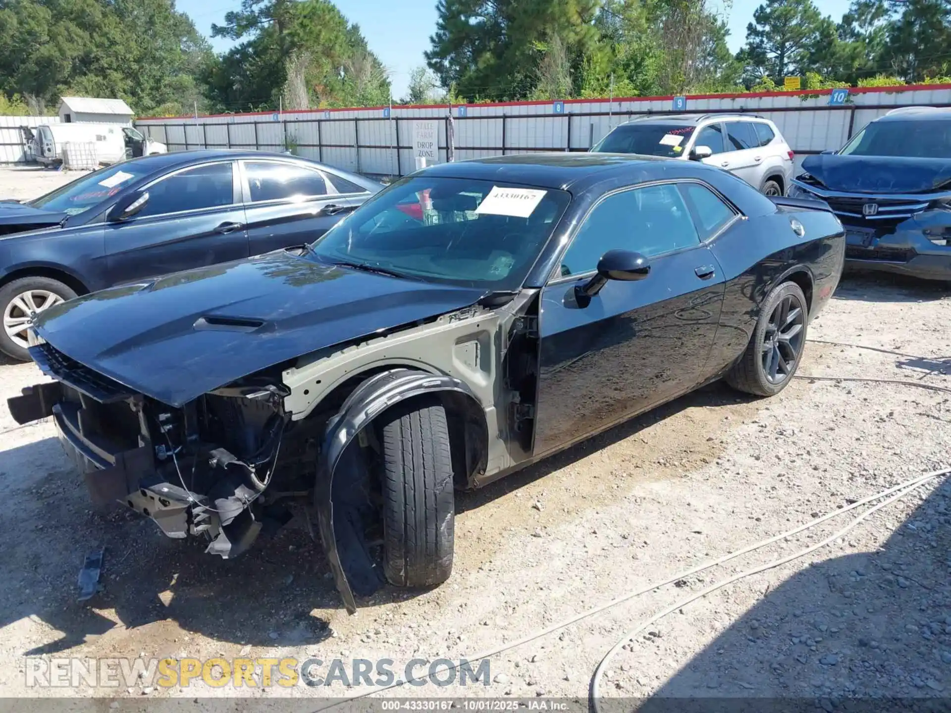2 Photograph of a damaged car 2C3CDZAG5PH554095 DODGE CHALLENGER 2023