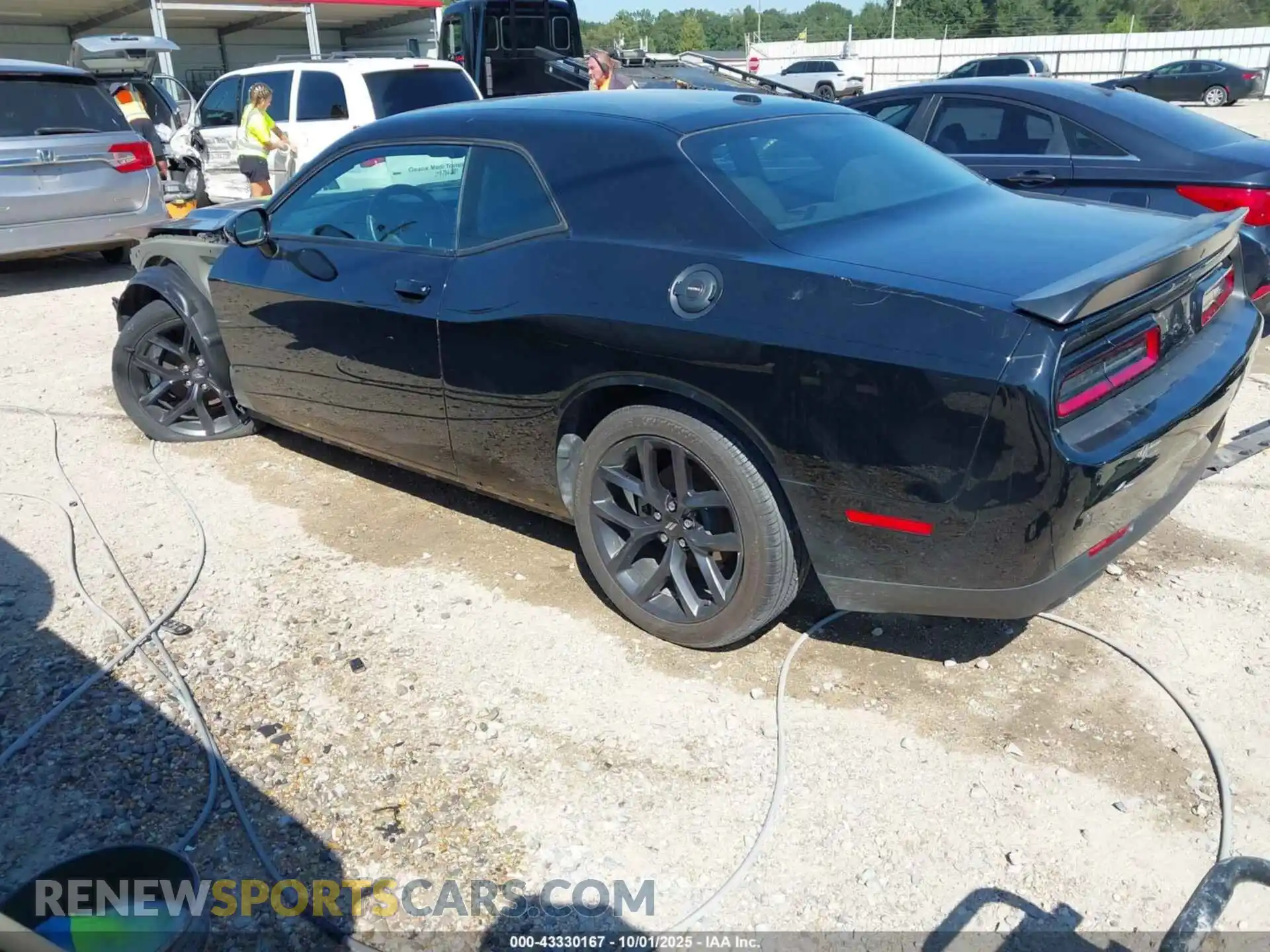 3 Photograph of a damaged car 2C3CDZAG5PH554095 DODGE CHALLENGER 2023