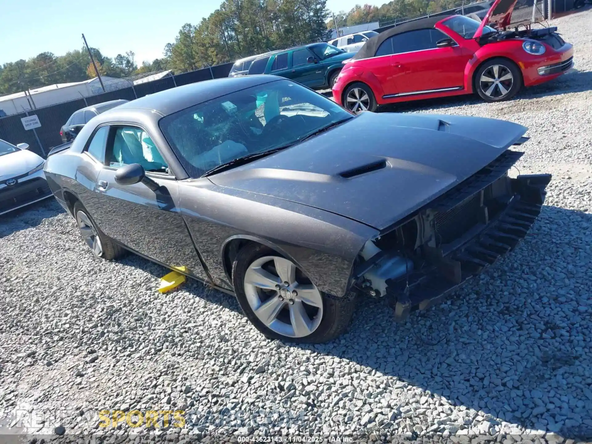 1 Photograph of a damaged car 2C3CDZAG5PH562987 DODGE CHALLENGER 2023