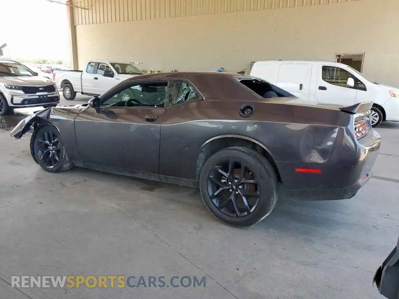 2 Photograph of a damaged car 2C3CDZAG5PH571222 DODGE CHALLENGER 2023