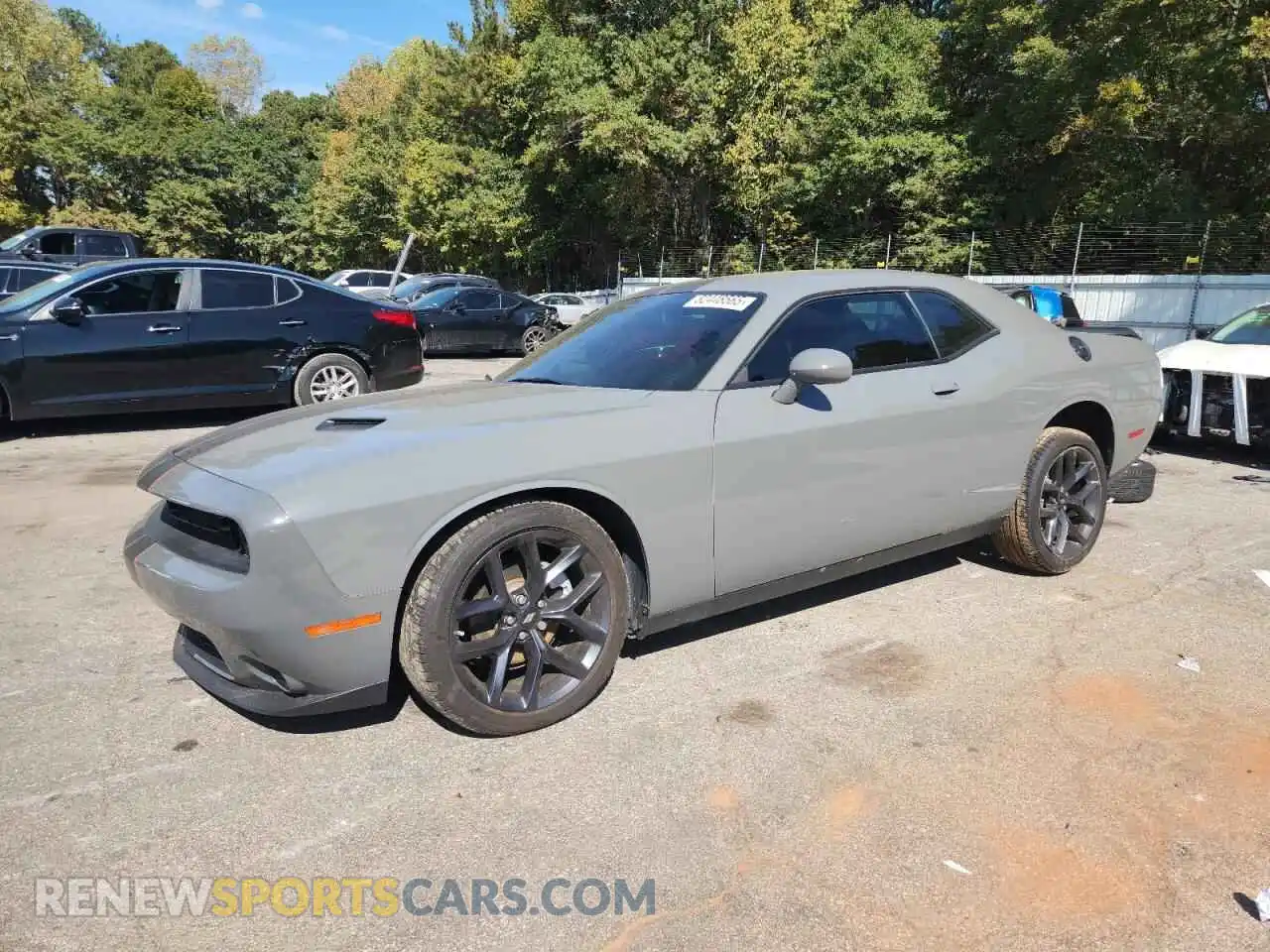 1 Photograph of a damaged car 2C3CDZAG5PH694003 DODGE CHALLENGER 2023
