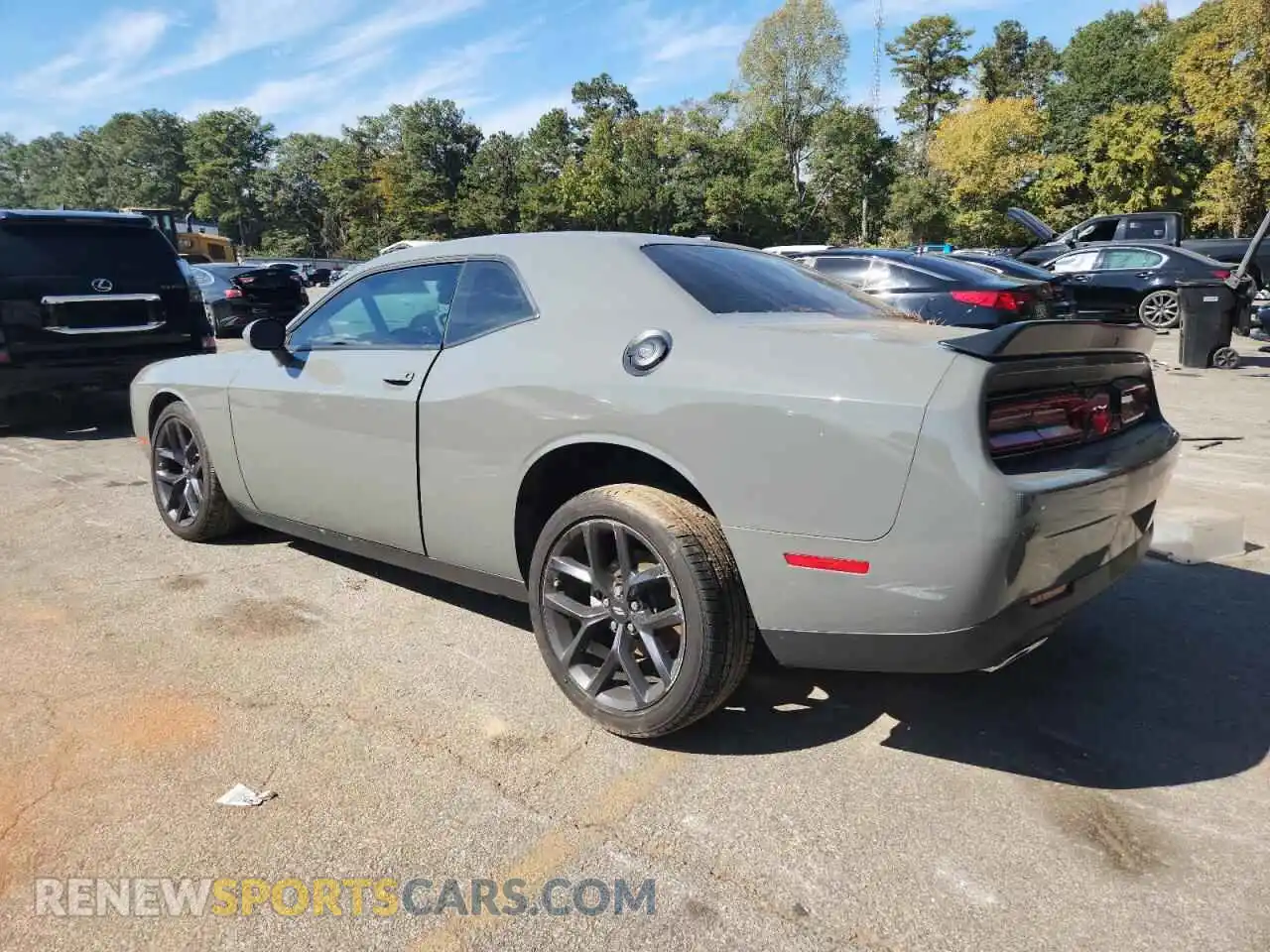 2 Photograph of a damaged car 2C3CDZAG5PH694003 DODGE CHALLENGER 2023