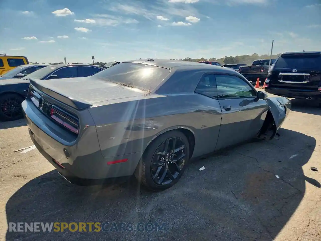3 Photograph of a damaged car 2C3CDZAG5PH694003 DODGE CHALLENGER 2023
