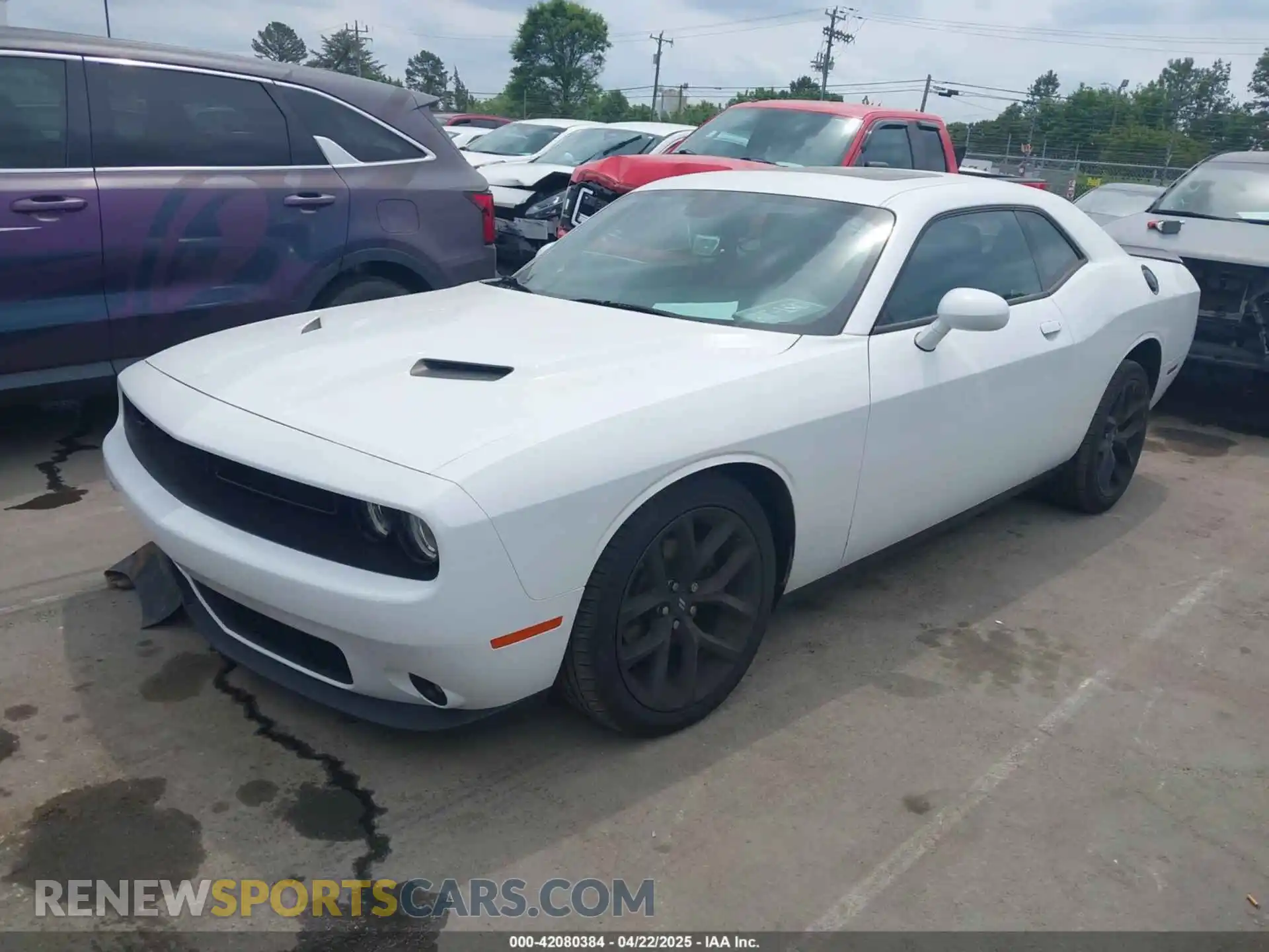 2 Photograph of a damaged car 2C3CDZAG6PH524779 DODGE CHALLENGER 2023
