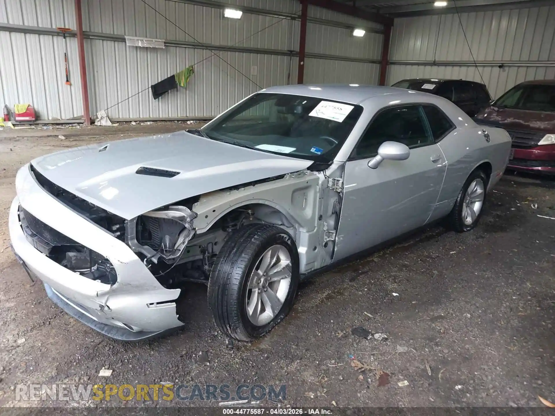 2 Photograph of a damaged car 2C3CDZAG6PH525687 DODGE CHALLENGER 2023