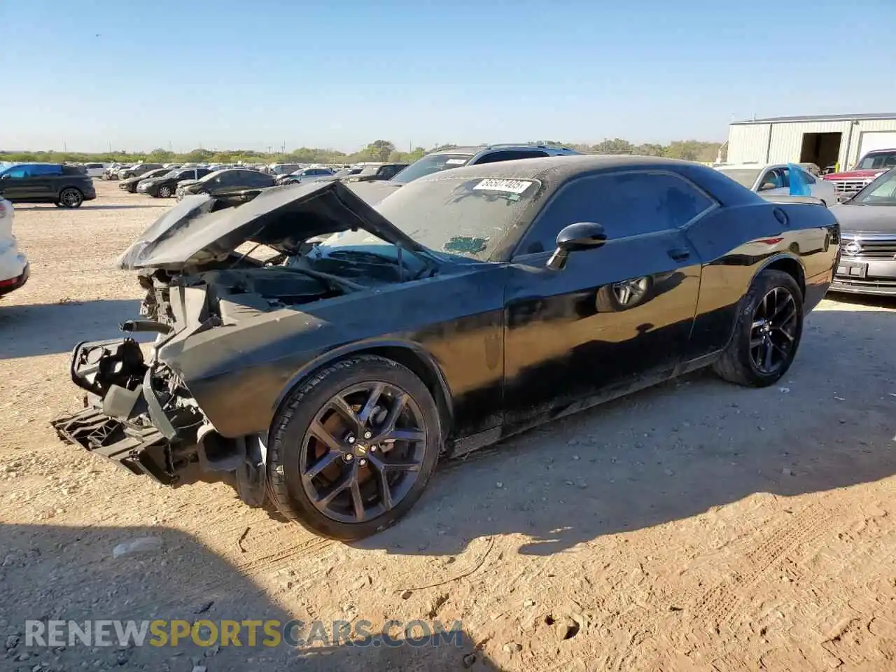 1 Photograph of a damaged car 2C3CDZAG6PH571312 DODGE CHALLENGER 2023