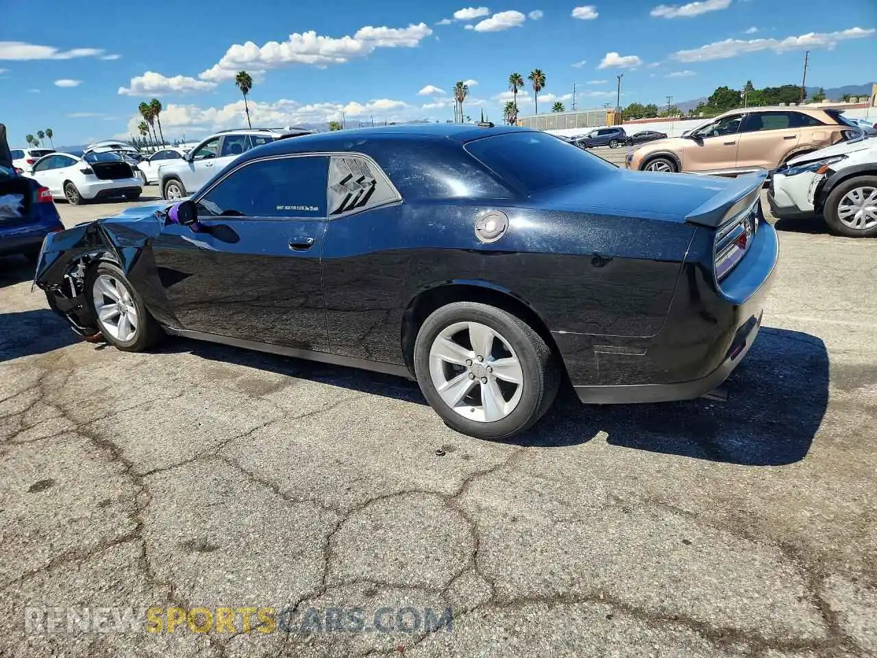 2 Photograph of a damaged car 2C3CDZAG6PH578857 DODGE CHALLENGER 2023