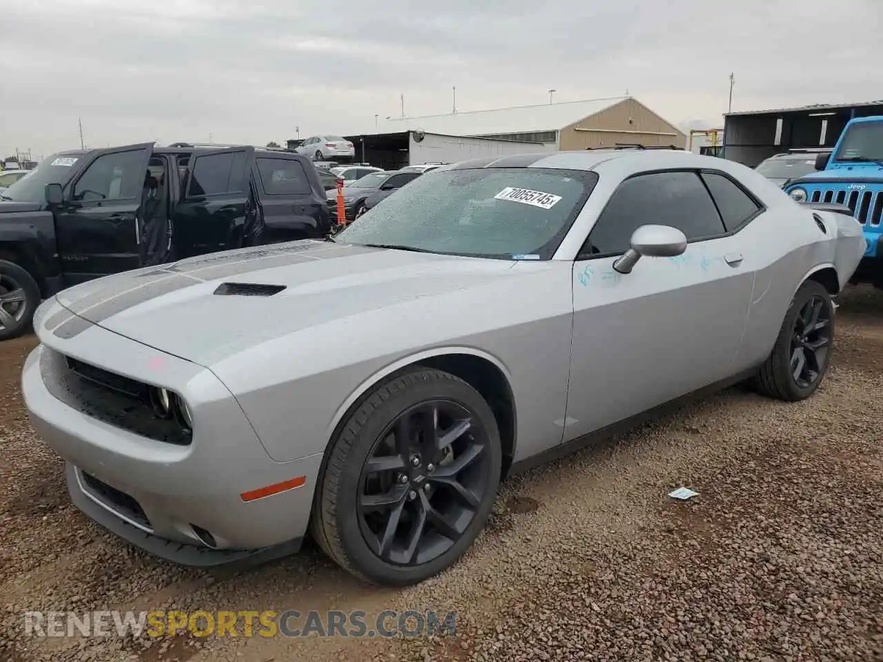 1 Photograph of a damaged car 2C3CDZAG6PH682202 DODGE CHALLENGER 2023