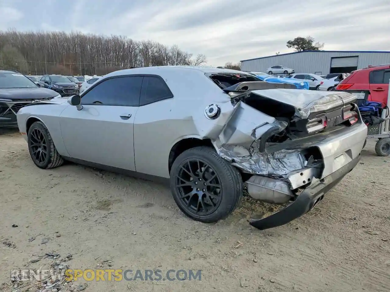 2 Photograph of a damaged car 2C3CDZAG7PH522040 DODGE CHALLENGER 2023