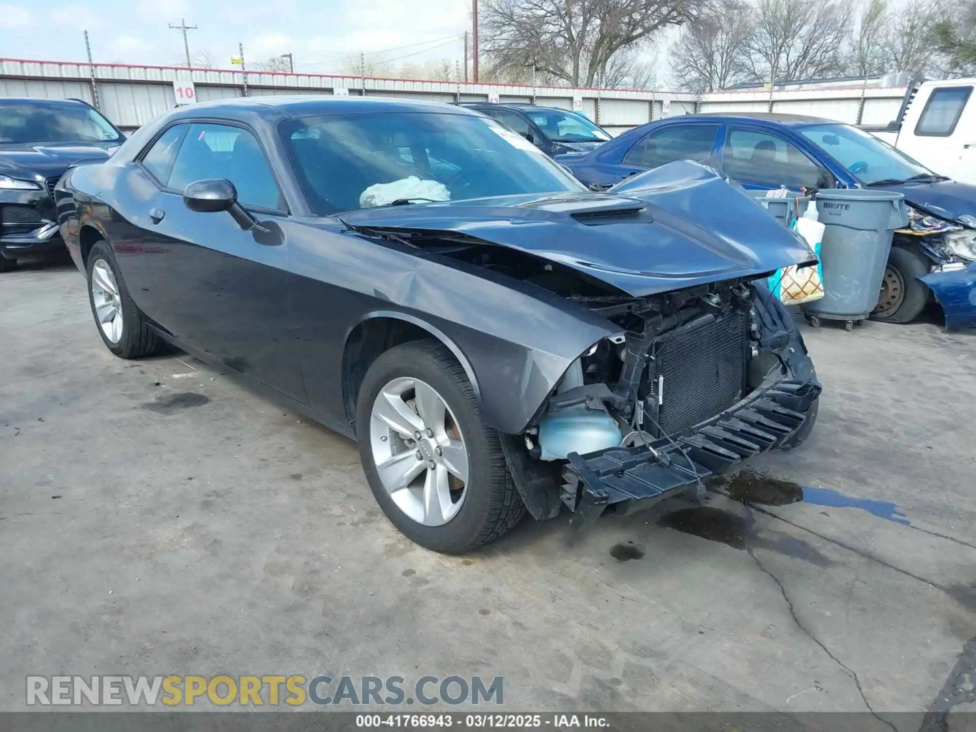 1 Photograph of a damaged car 2C3CDZAG7PH573957 DODGE CHALLENGER 2023
