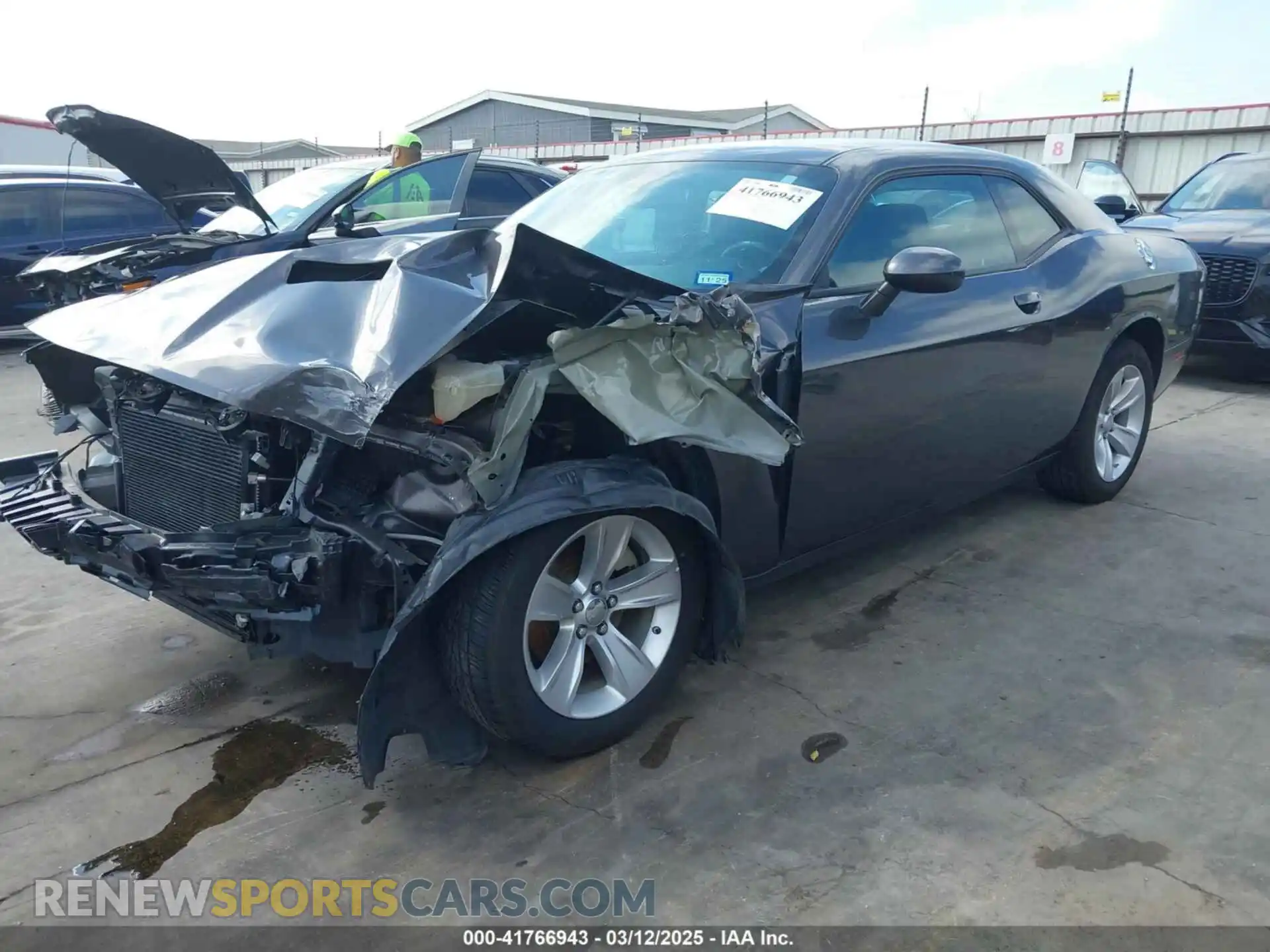 2 Photograph of a damaged car 2C3CDZAG7PH573957 DODGE CHALLENGER 2023
