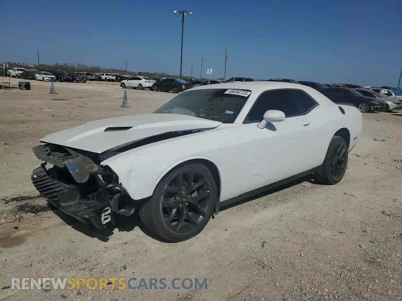1 Photograph of a damaged car 2C3CDZAG7PH685500 DODGE CHALLENGER 2023