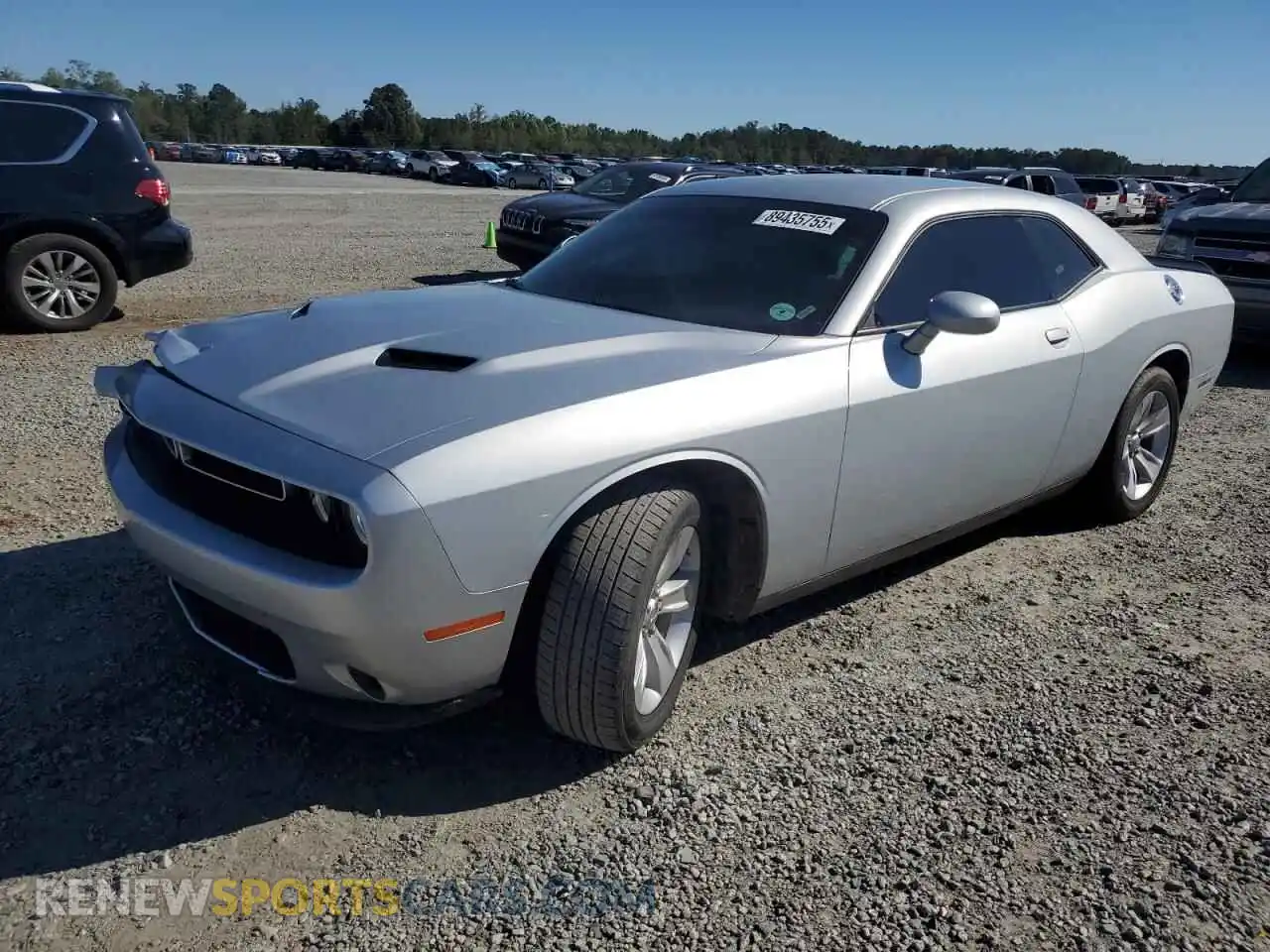 1 Photograph of a damaged car 2C3CDZAG8PH544189 DODGE CHALLENGER 2023