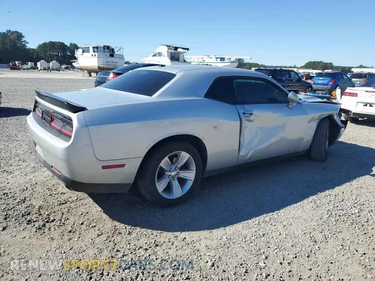 3 Photograph of a damaged car 2C3CDZAG8PH544189 DODGE CHALLENGER 2023