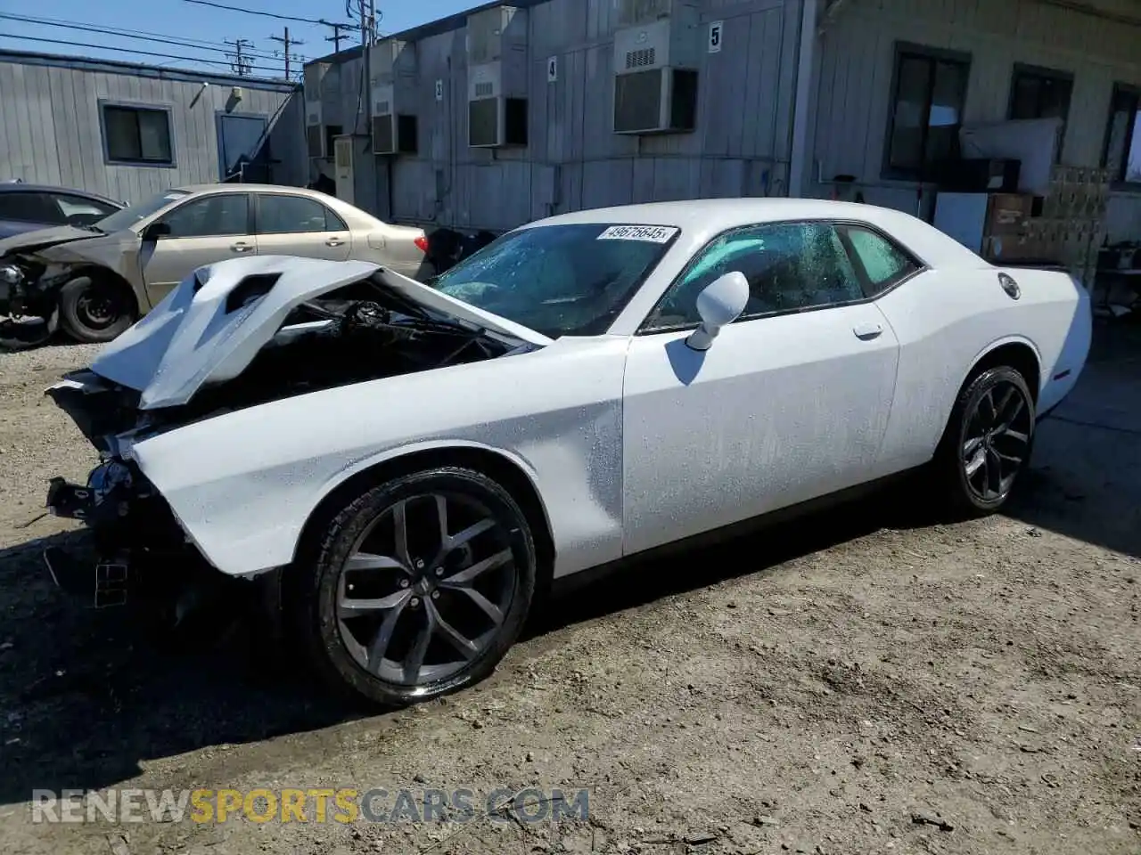 1 Photograph of a damaged car 2C3CDZAG8PH602351 DODGE CHALLENGER 2023