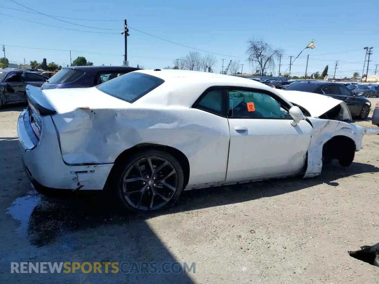 3 Photograph of a damaged car 2C3CDZAG8PH602351 DODGE CHALLENGER 2023