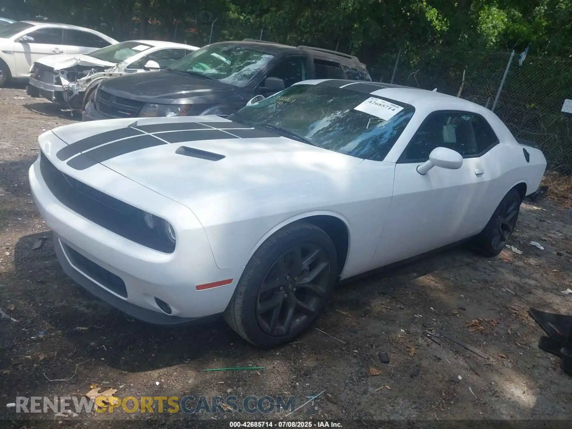 2 Photograph of a damaged car 2C3CDZAG9PH597323 DODGE CHALLENGER 2023