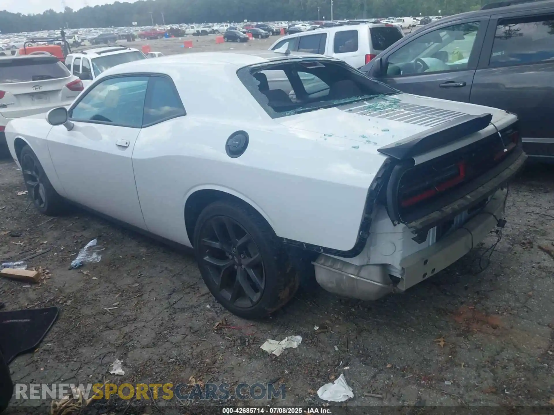 3 Photograph of a damaged car 2C3CDZAG9PH597323 DODGE CHALLENGER 2023