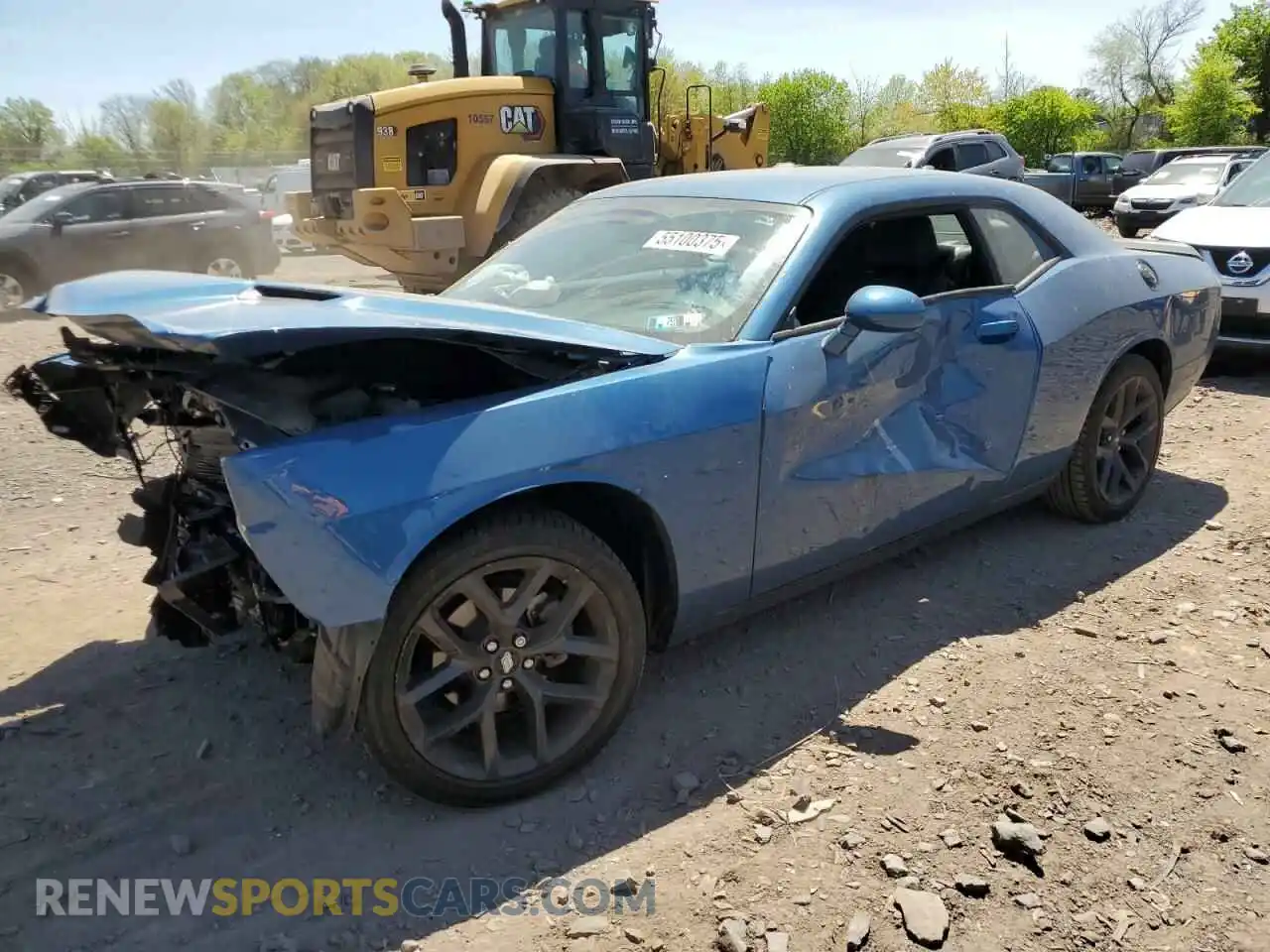 1 Фотография поврежденного автомобиля 2C3CDZAGXPH527927 DODGE CHALLENGER 2023